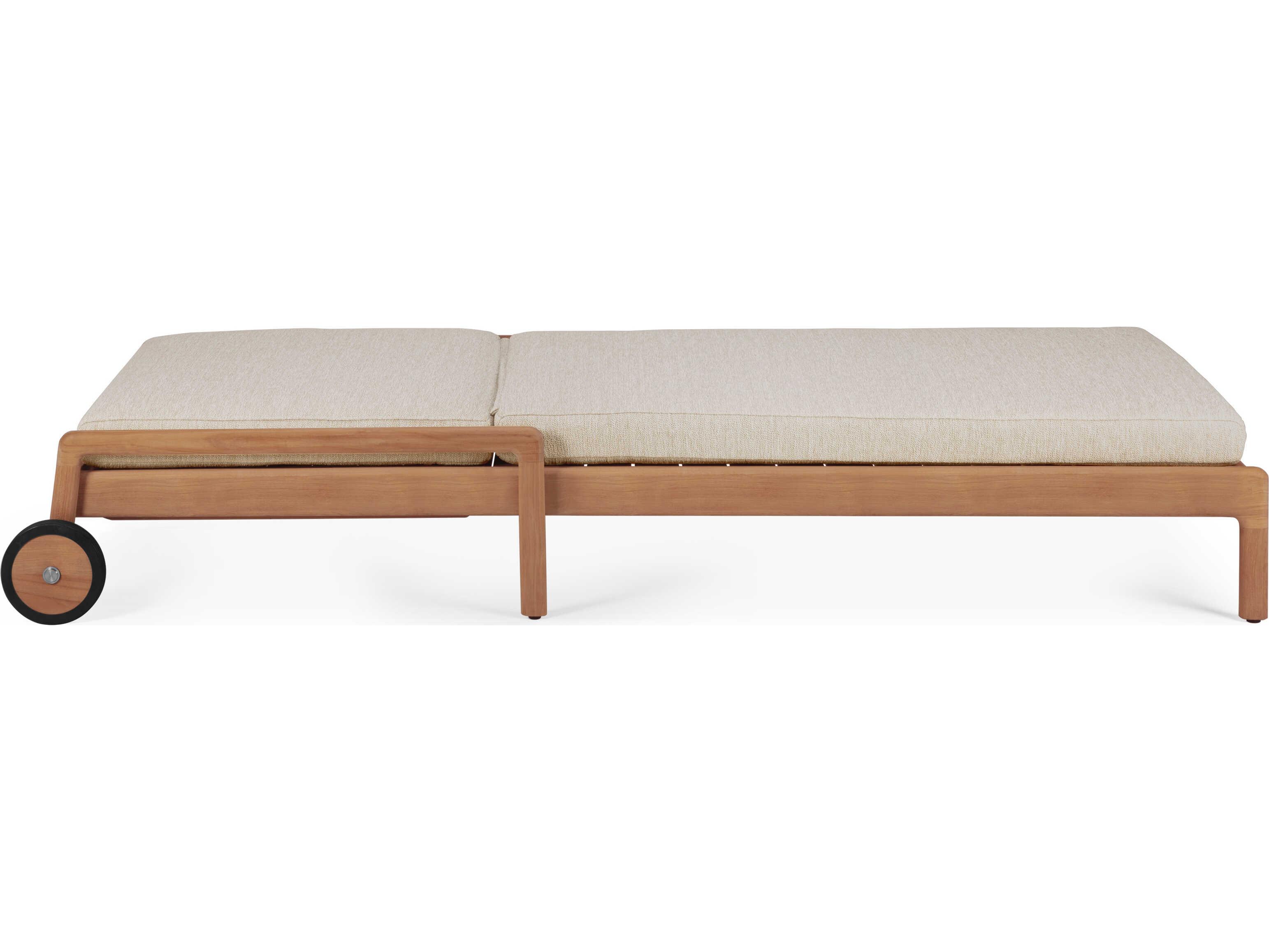 Ethnicraft Outdoor Jack Teak Adjustable Lounger