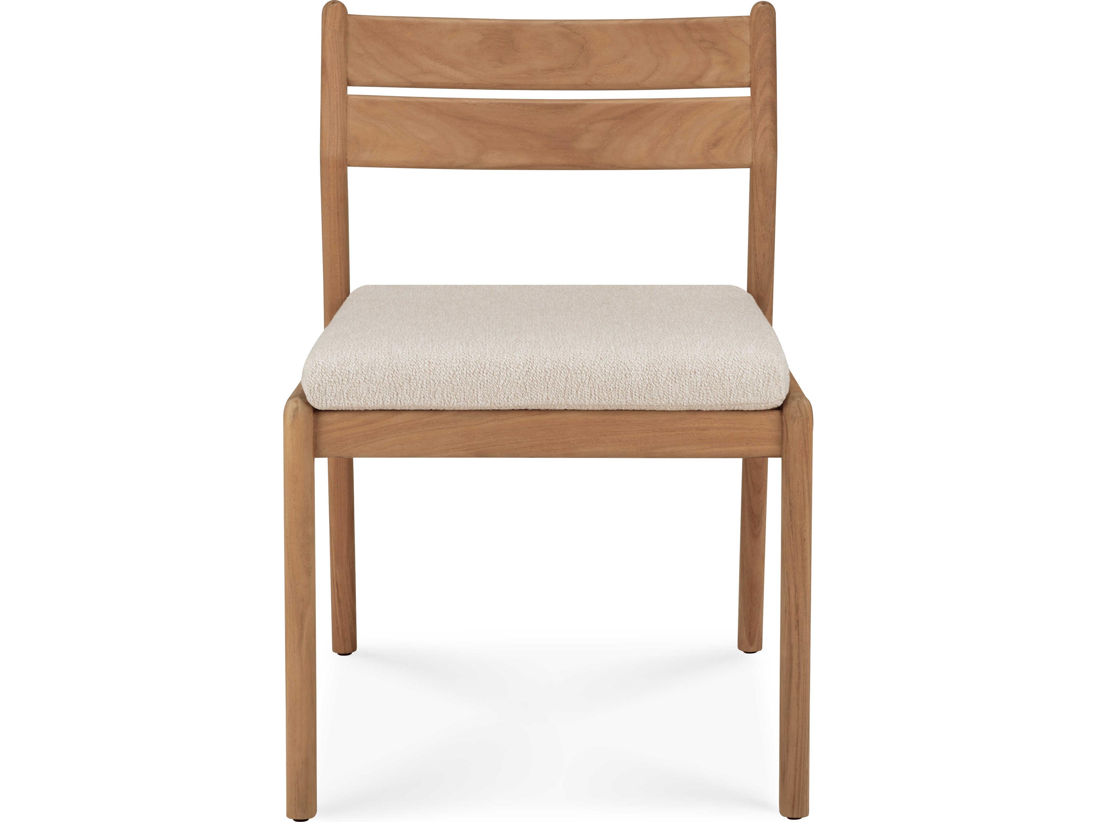 Ethnicraft Outdoor Jack Teak Without Armrests Dining Chair