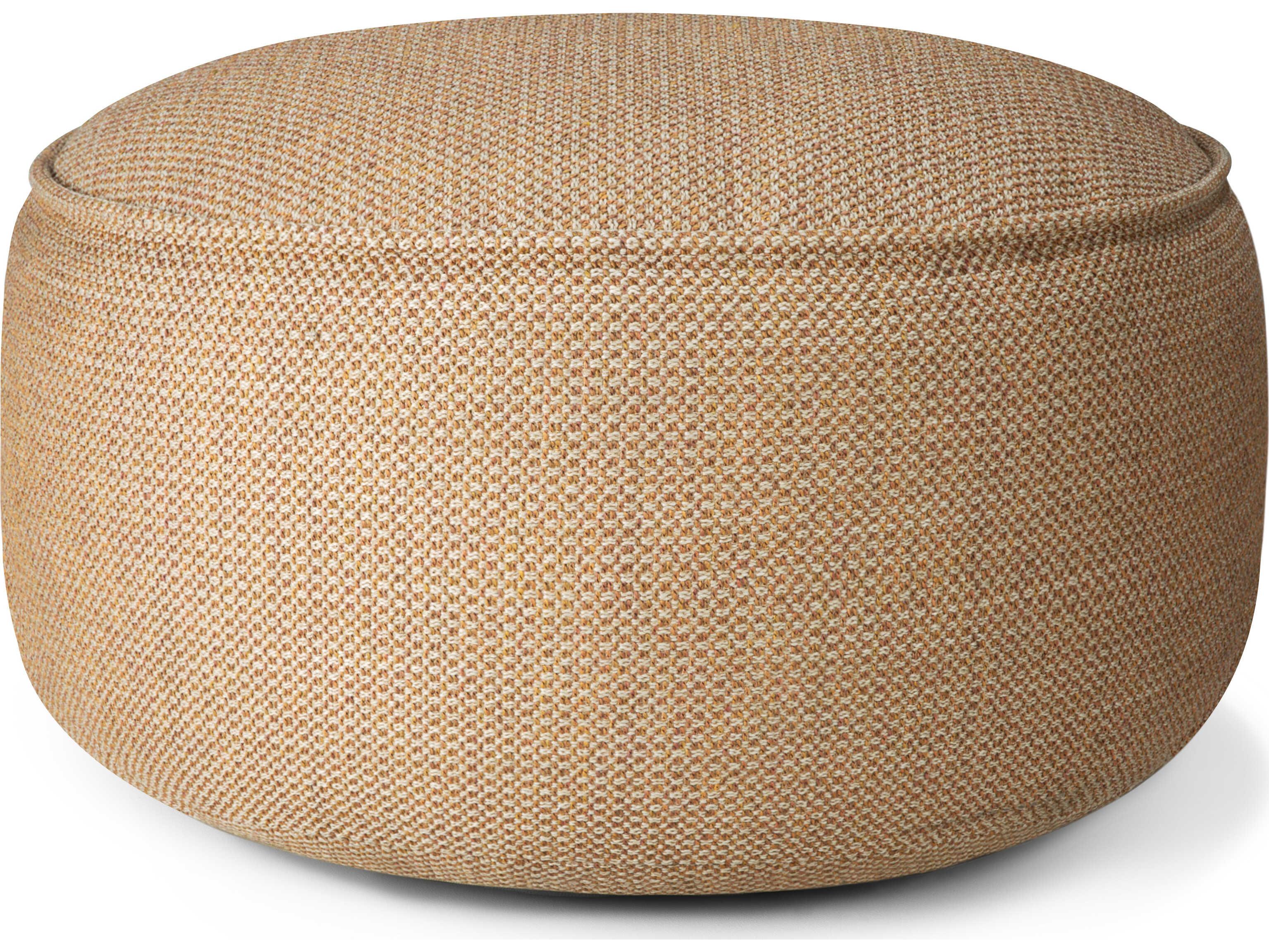 Ethnicraft Outdoor Donut Marsala Pouf