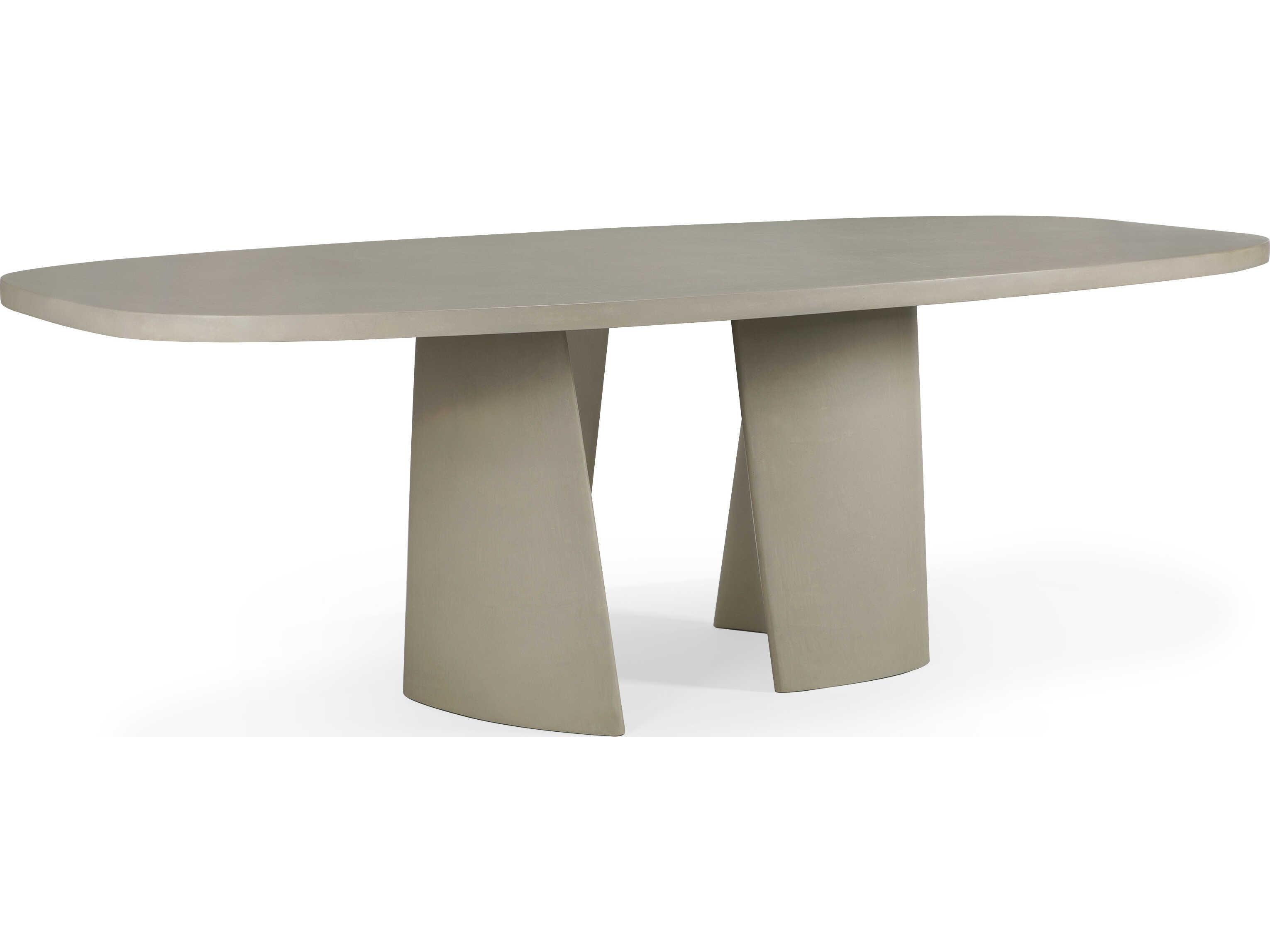 Ethnicraft Outdoor Canyon Concrete Dining Table
