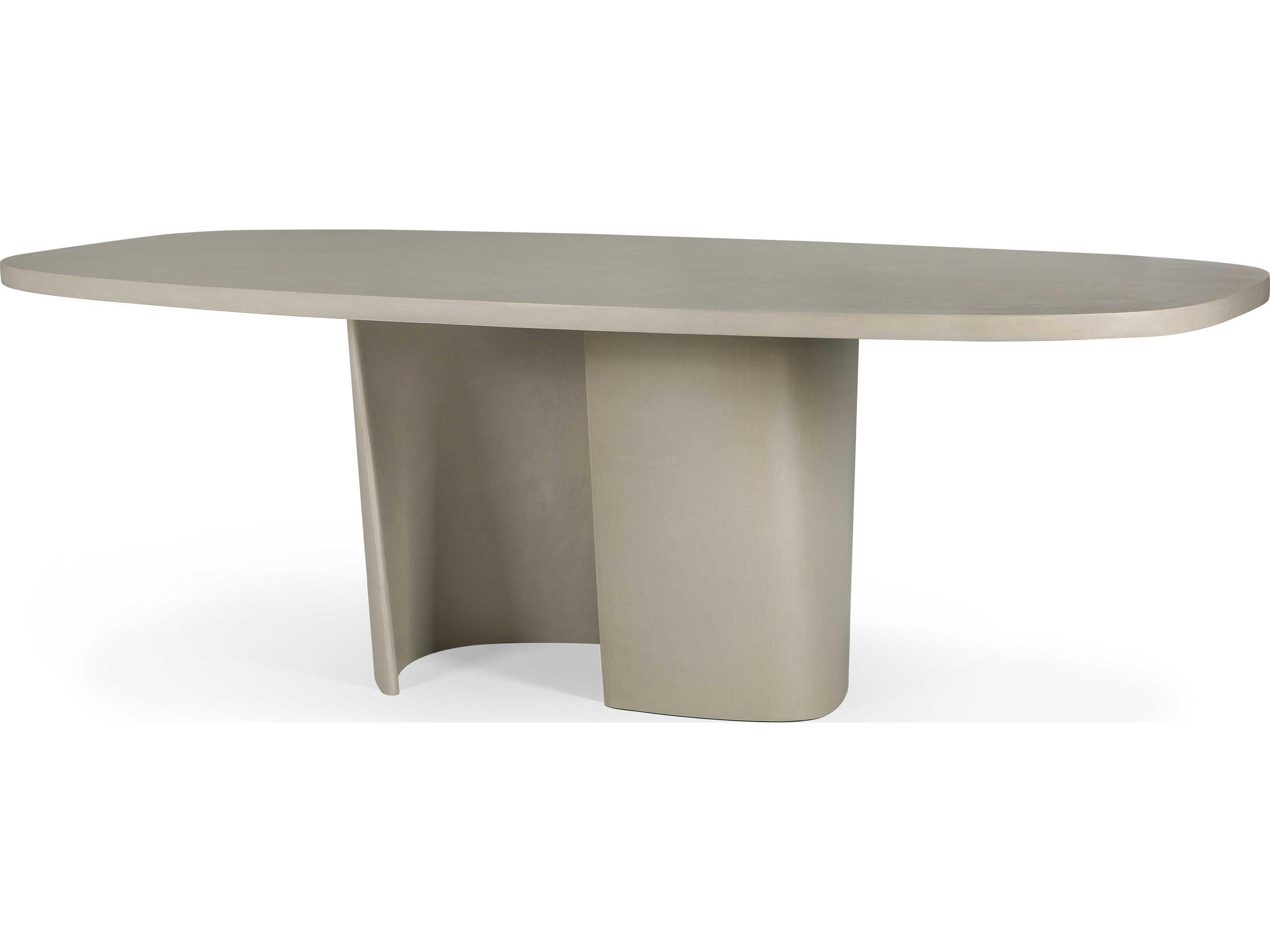 Ethnicraft Outdoor Canyon Concrete Dining Table