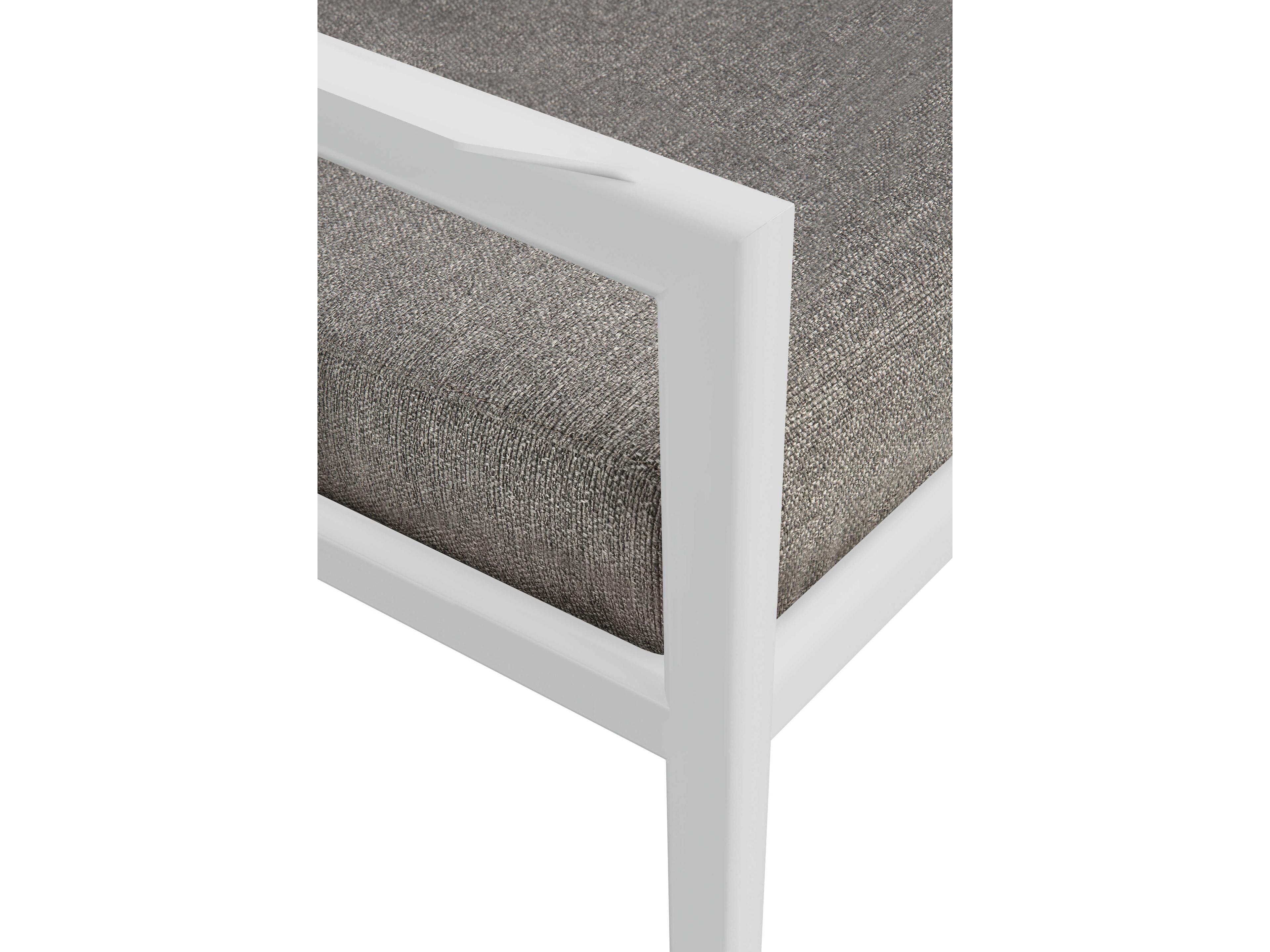 Ethnicraft Outdoor Jack Aluminium And Mocha Lounge Chair