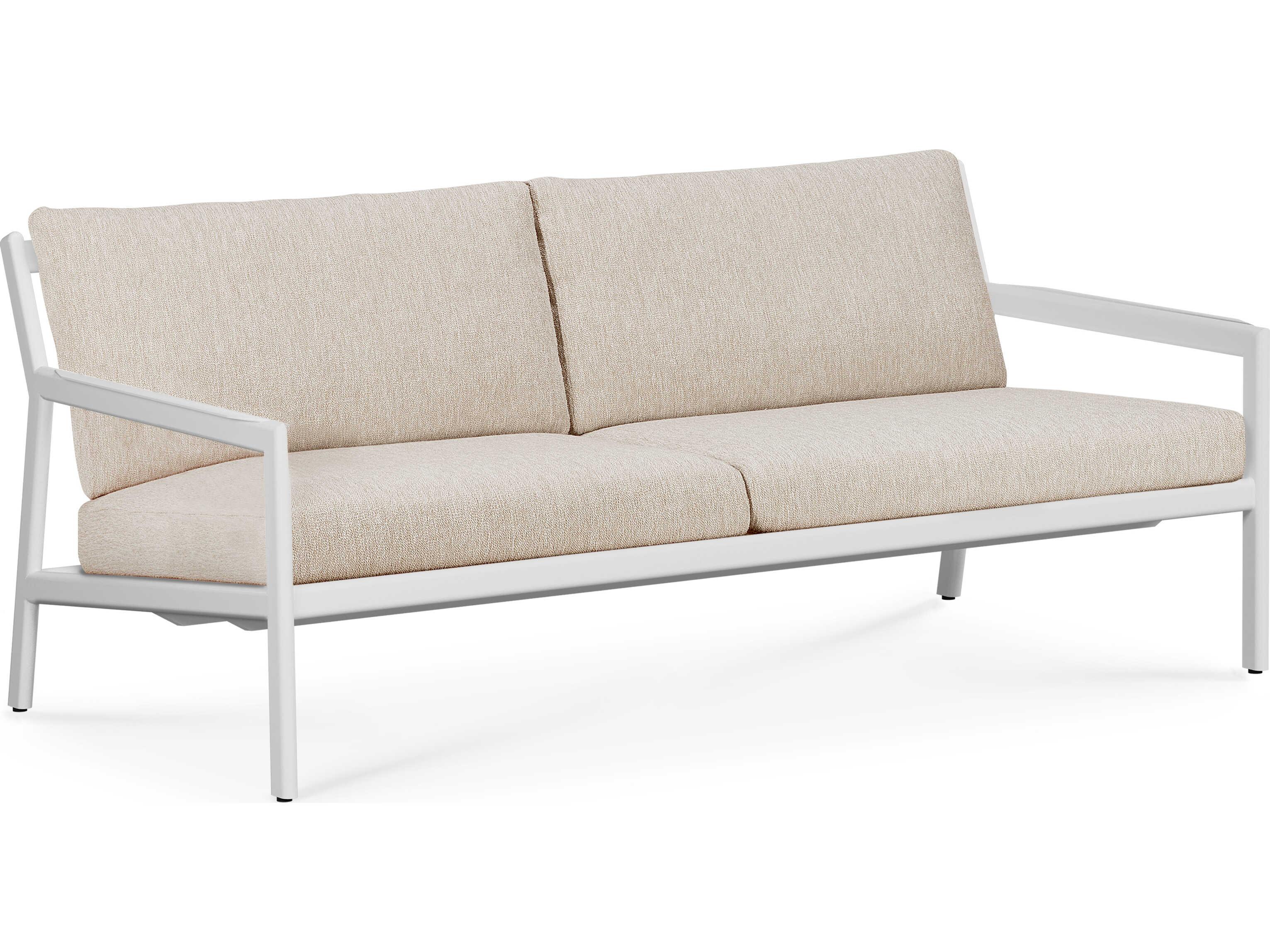 Ethnicraft Outdoor Jack Aluminium And Natural Sofa