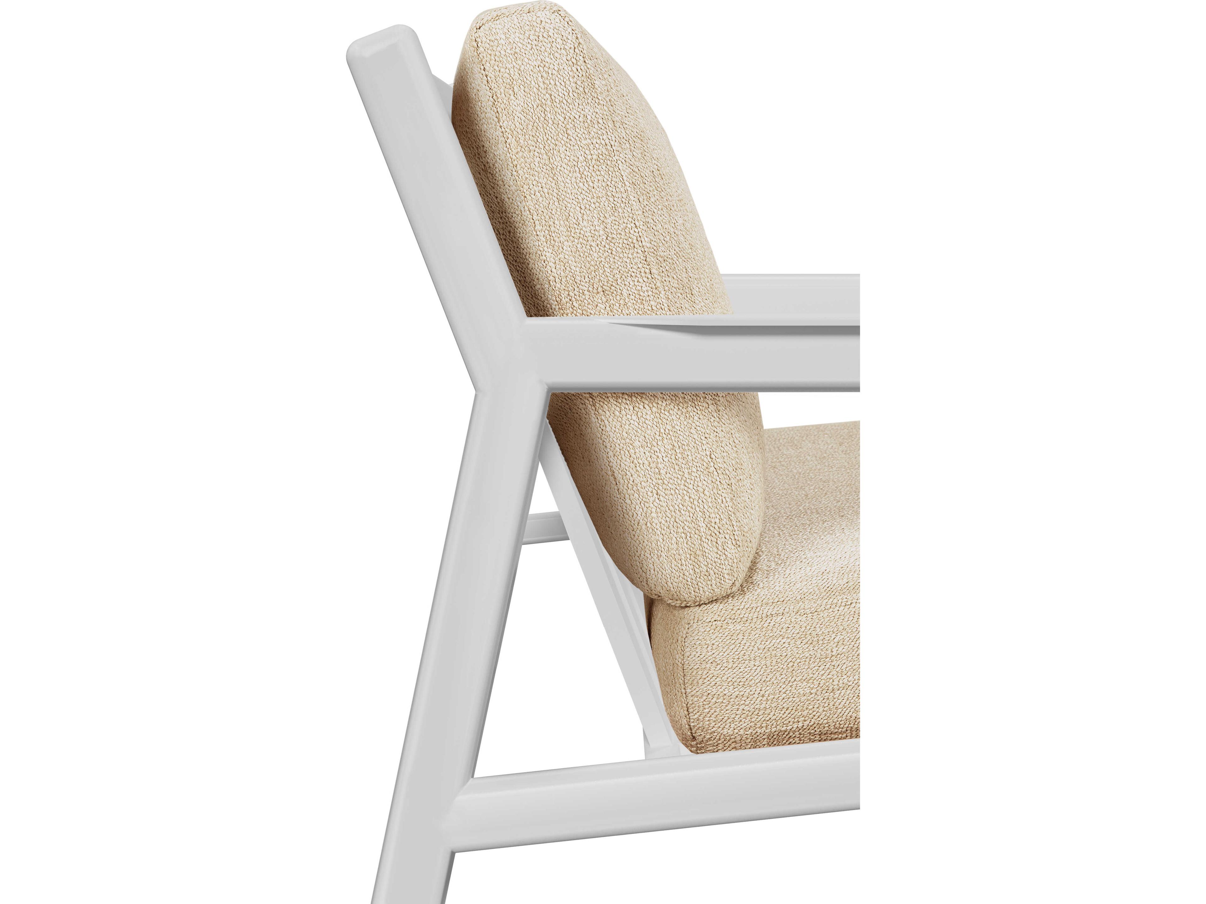 Ethnicraft Outdoor Jack Aluminium And Natural Sofa