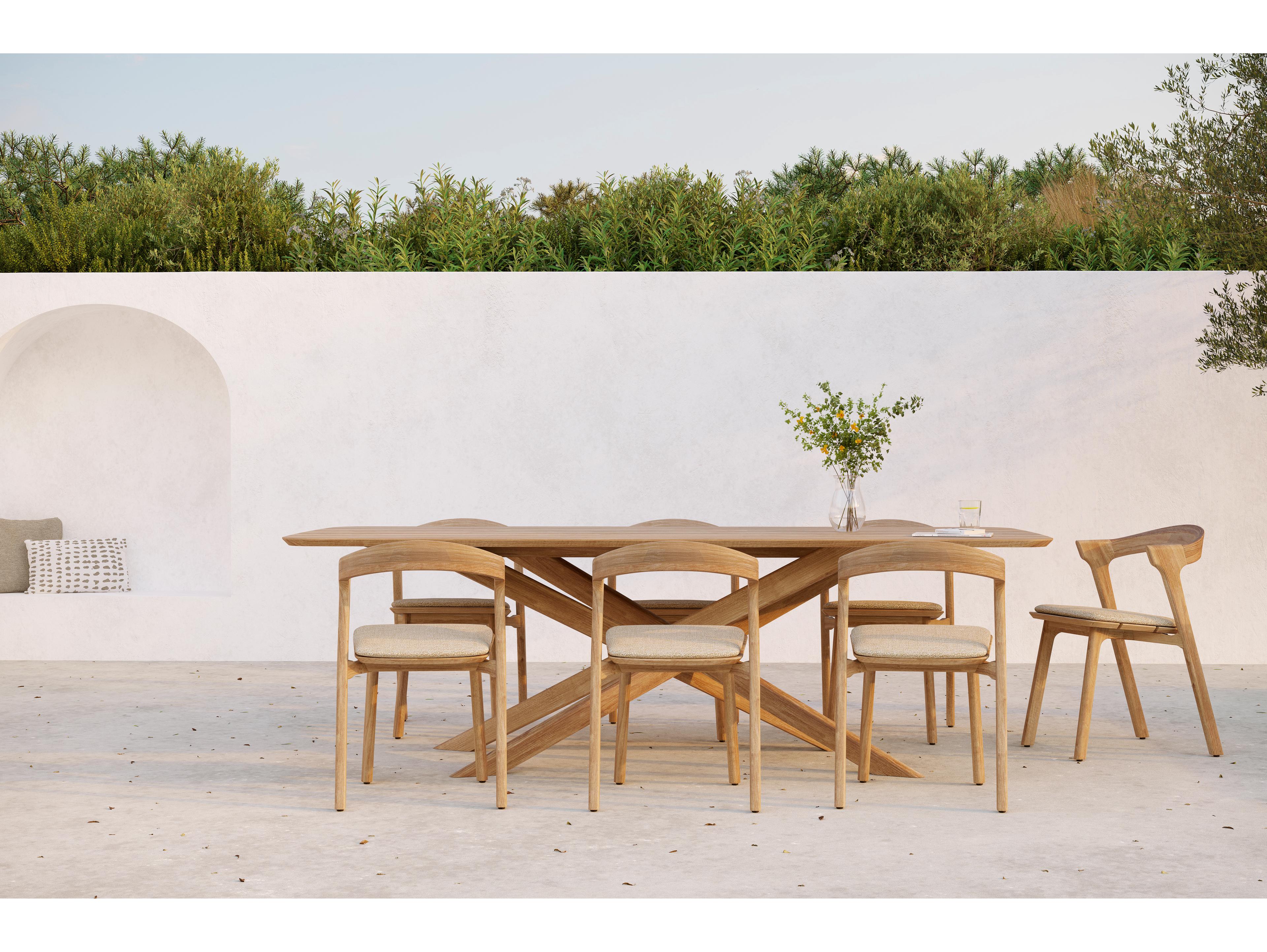 Ethnicraft Outdoor Bok Teak Dining Set