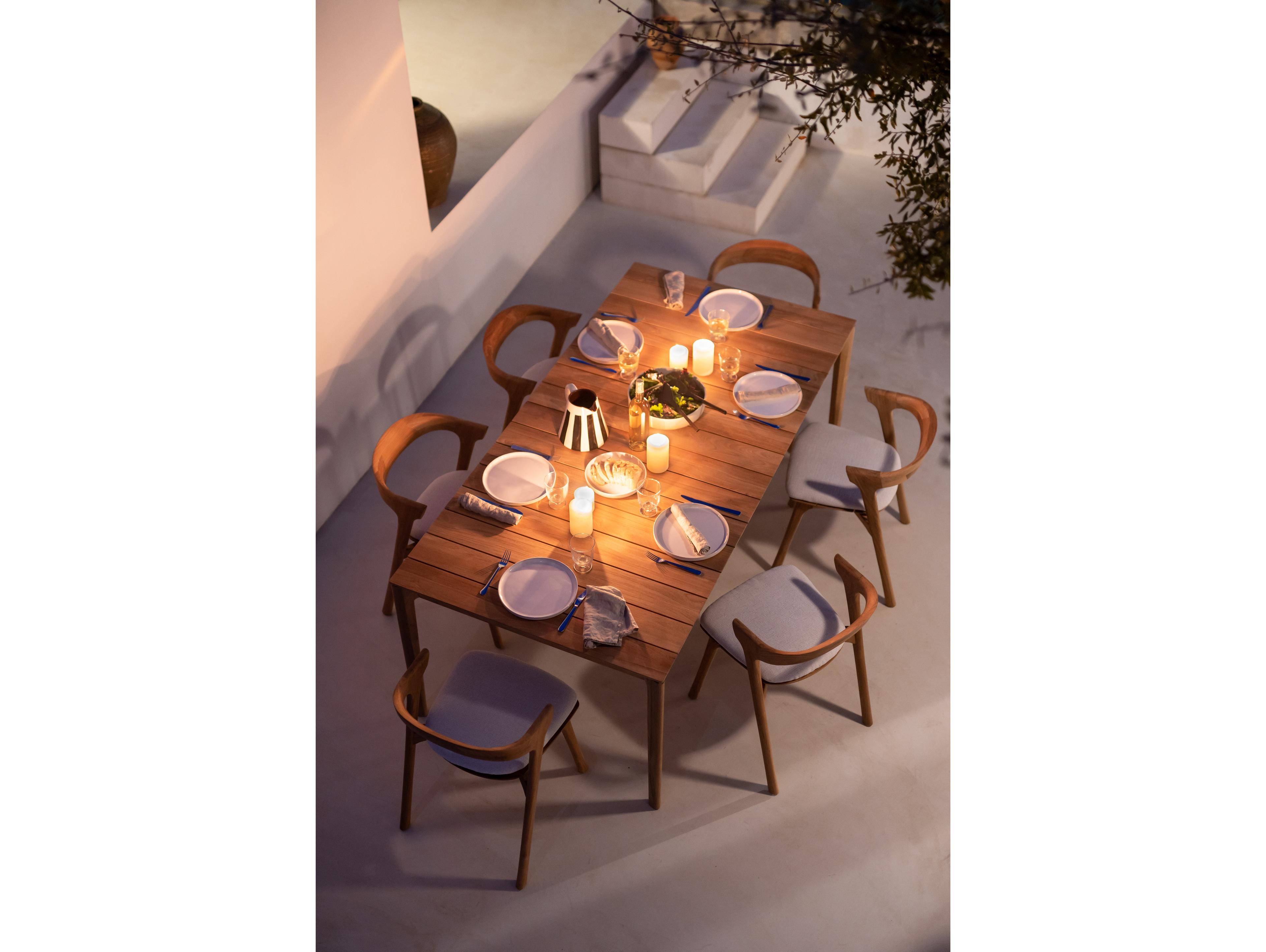 Ethnicraft Outdoor Bok Teak Dining Set