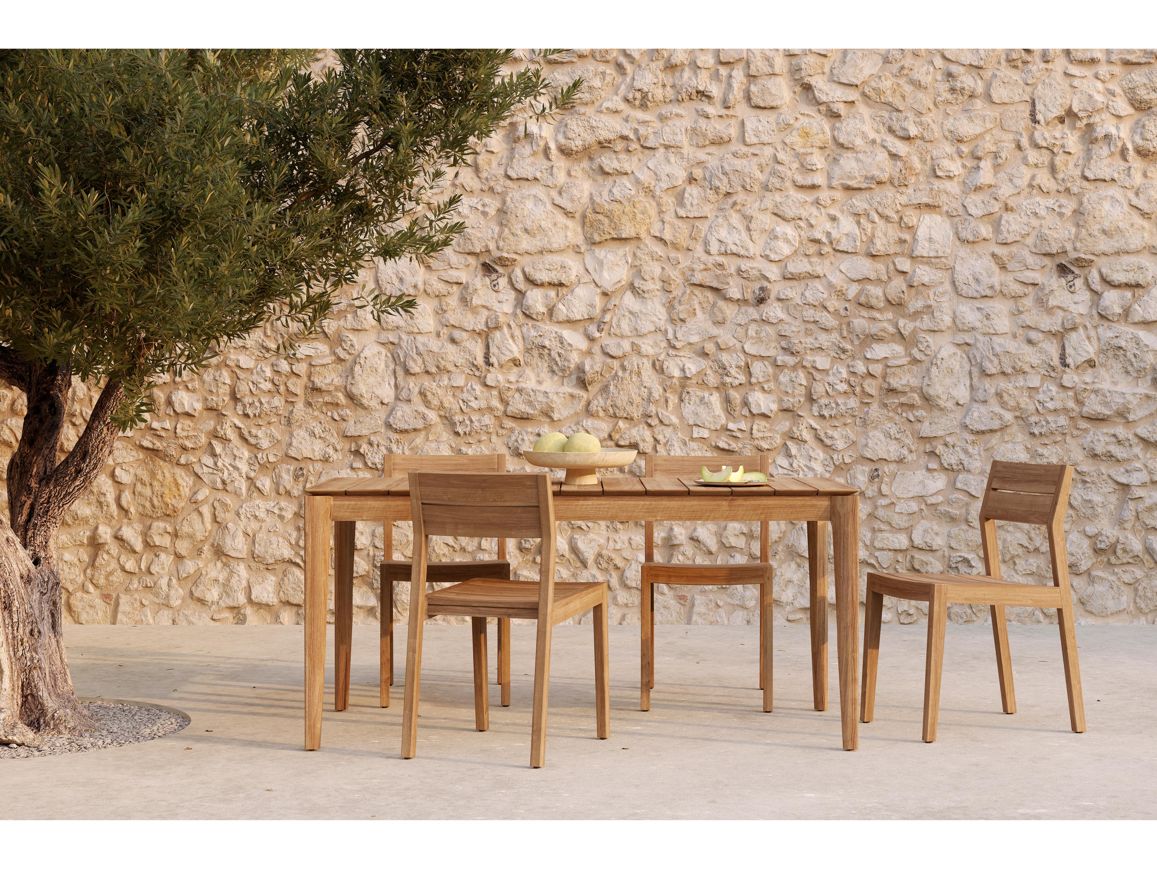 Ethnicraft Outdoor Bok Teak Dining Set