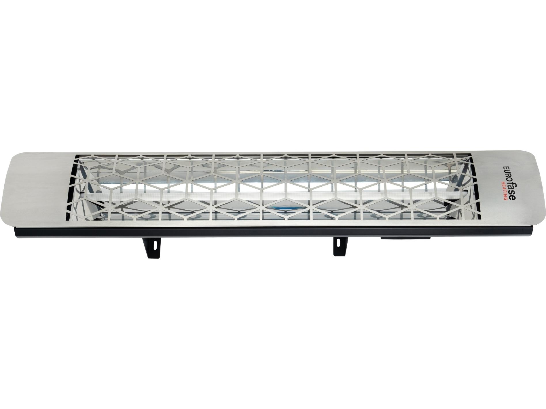 Eurofase Heating 1500 Watt Plug-In Electric Infrared Single Element Outdoor Heater Decor Plate Stella 120V