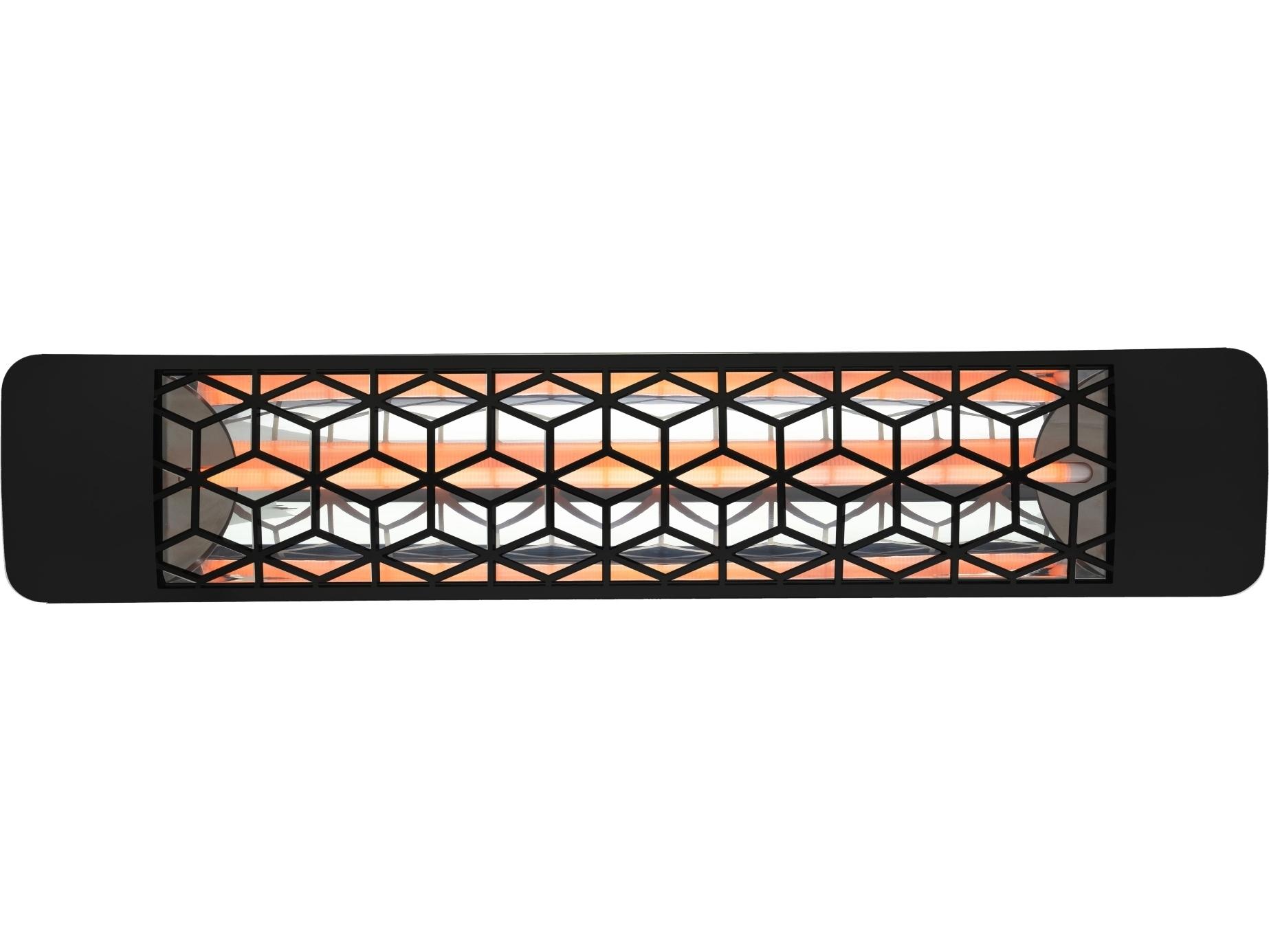 Eurofase Heating 304 Stainless Steel 39 Inch Single Element 2000 Watt 208V Electric Patio Heater