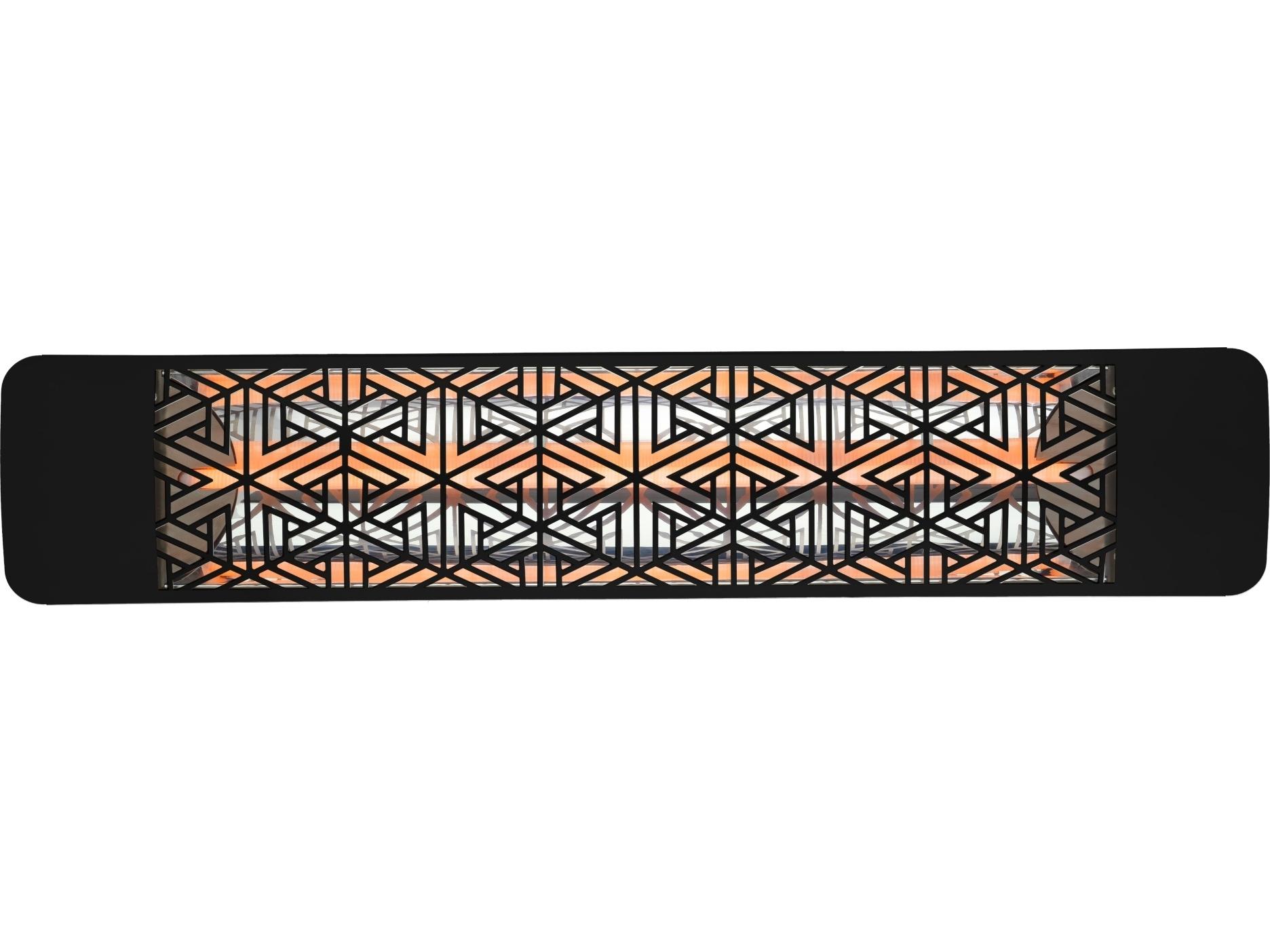 Eurofase Heating 304 Stainless Steel 39 Inch Single Element 2500 Watt 277V Electric Patio Heater