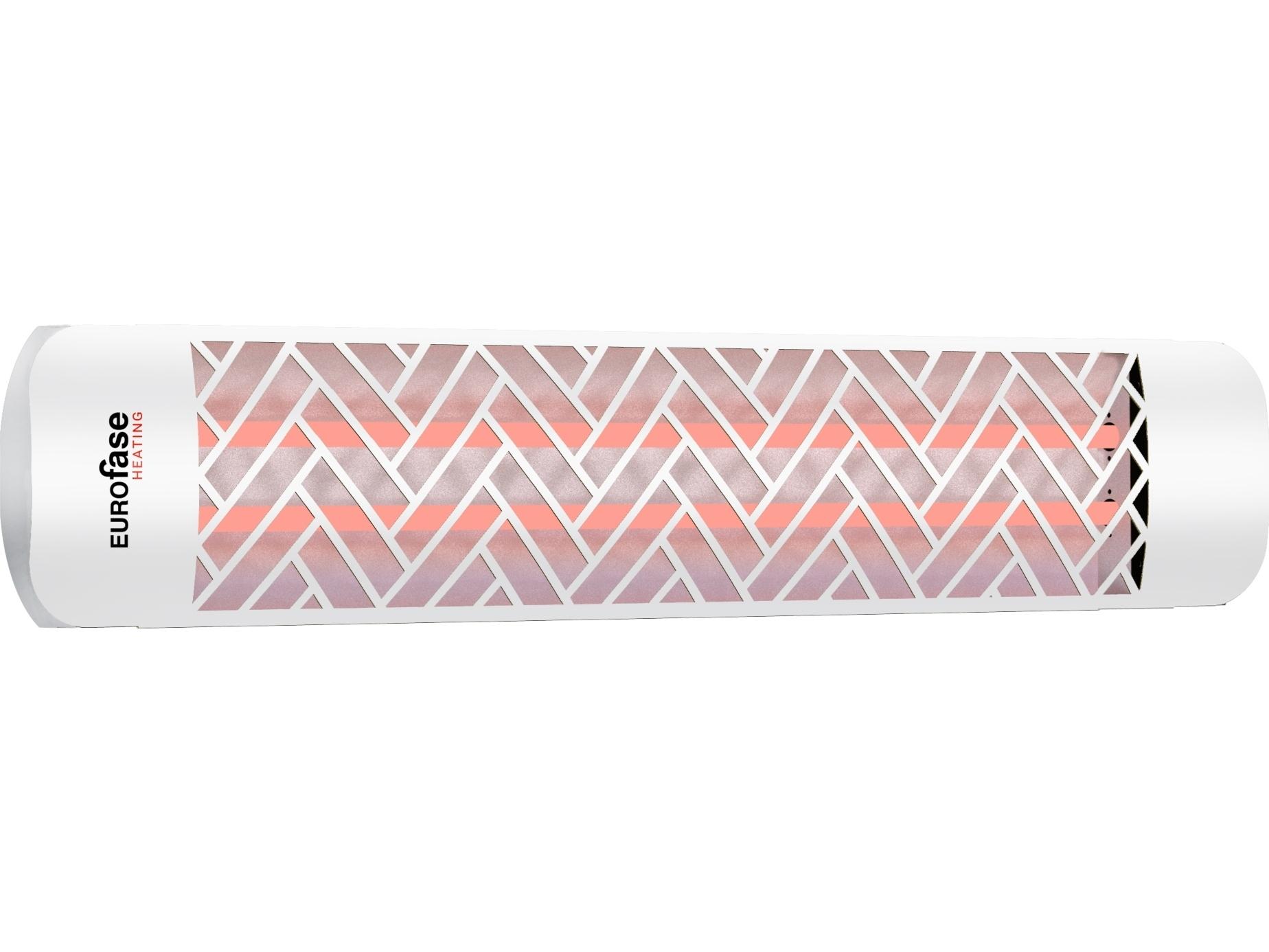 Eurofase Heating Chevron Decor Plate Kit For 4000 and 5000 Watt Heaters