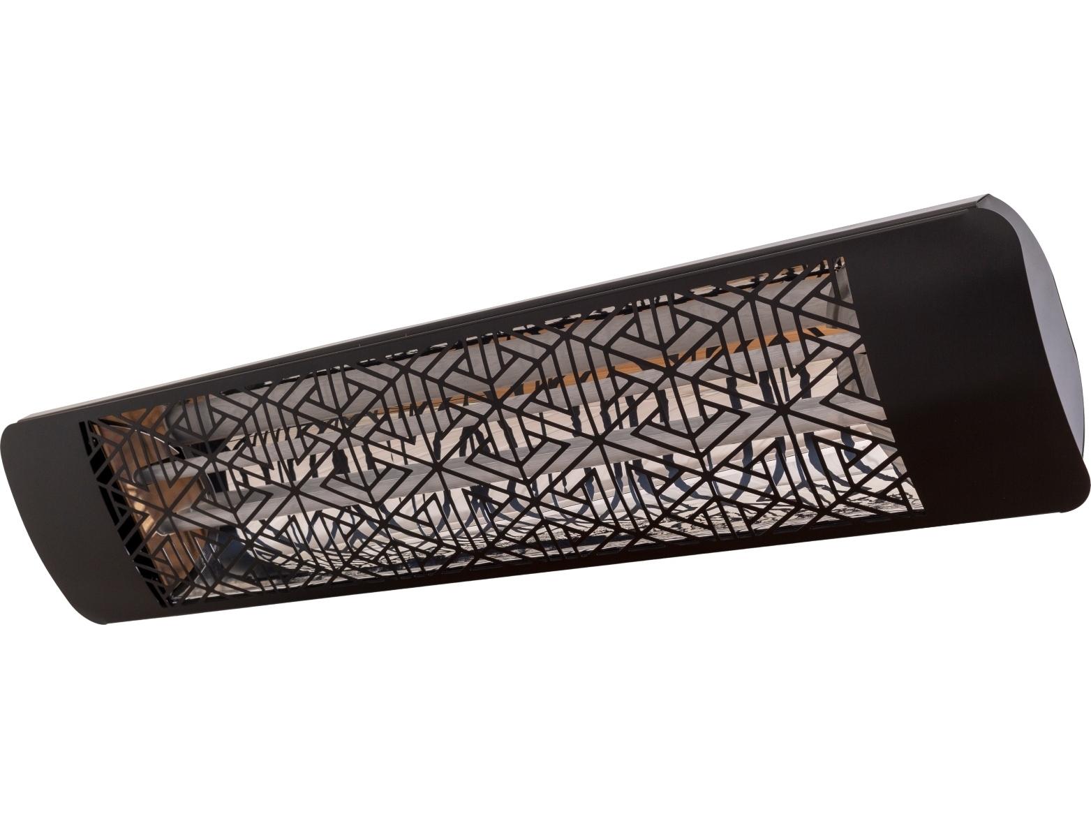 Eurofase Heating 4000 Watt Electric Infrared Dual Element Patio Heater Decor Plate Mason 208V