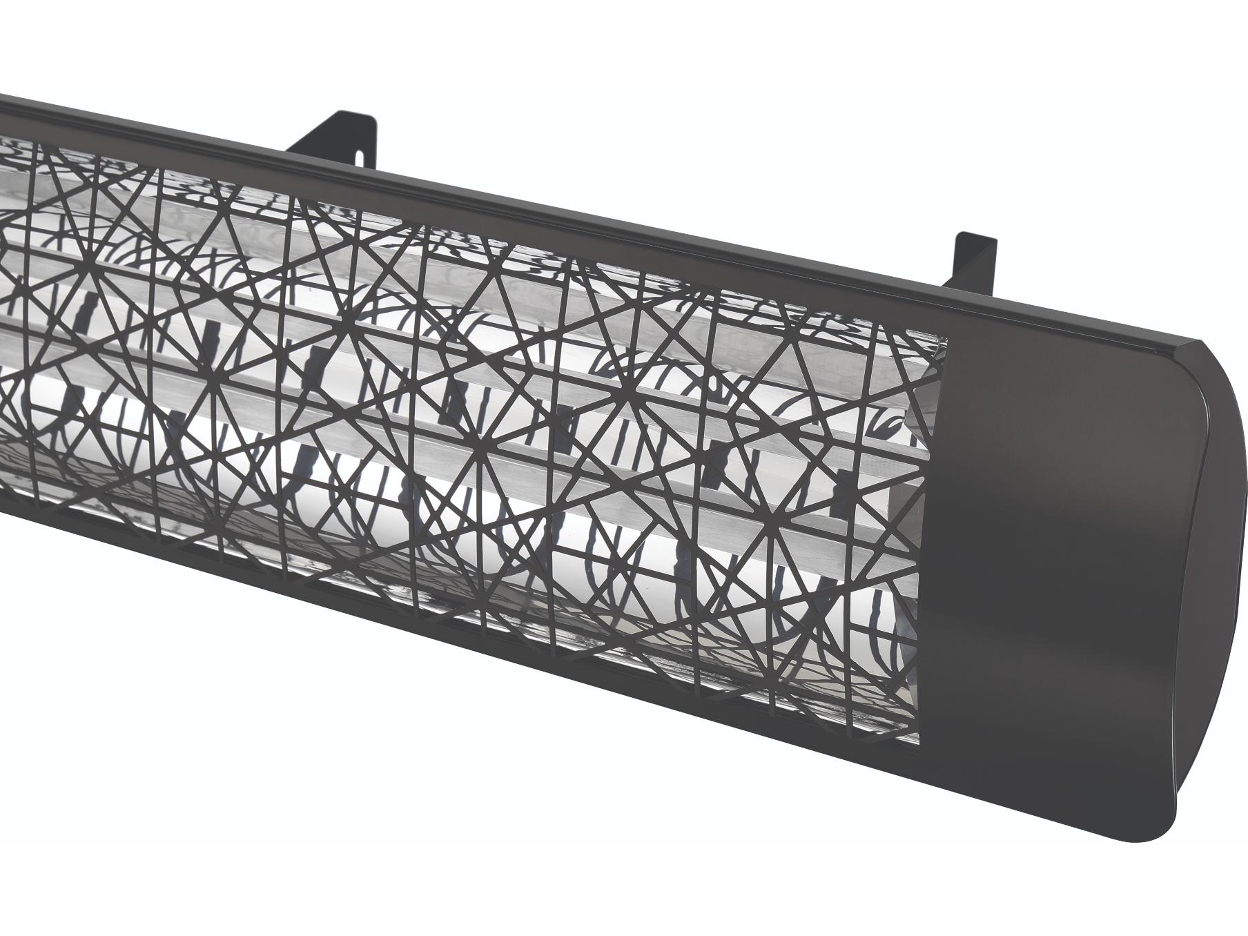 Eurofase Heating 4000 Watt Electric Infrared Dual Element Outdoor Heater Decor Plate Astra 208V