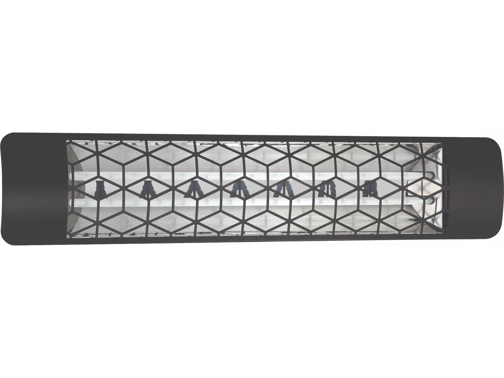 Eurofase Heating 4000 Watt Electric Infrared Dual Element Outdoor Heater Decor Plate Stella 240V