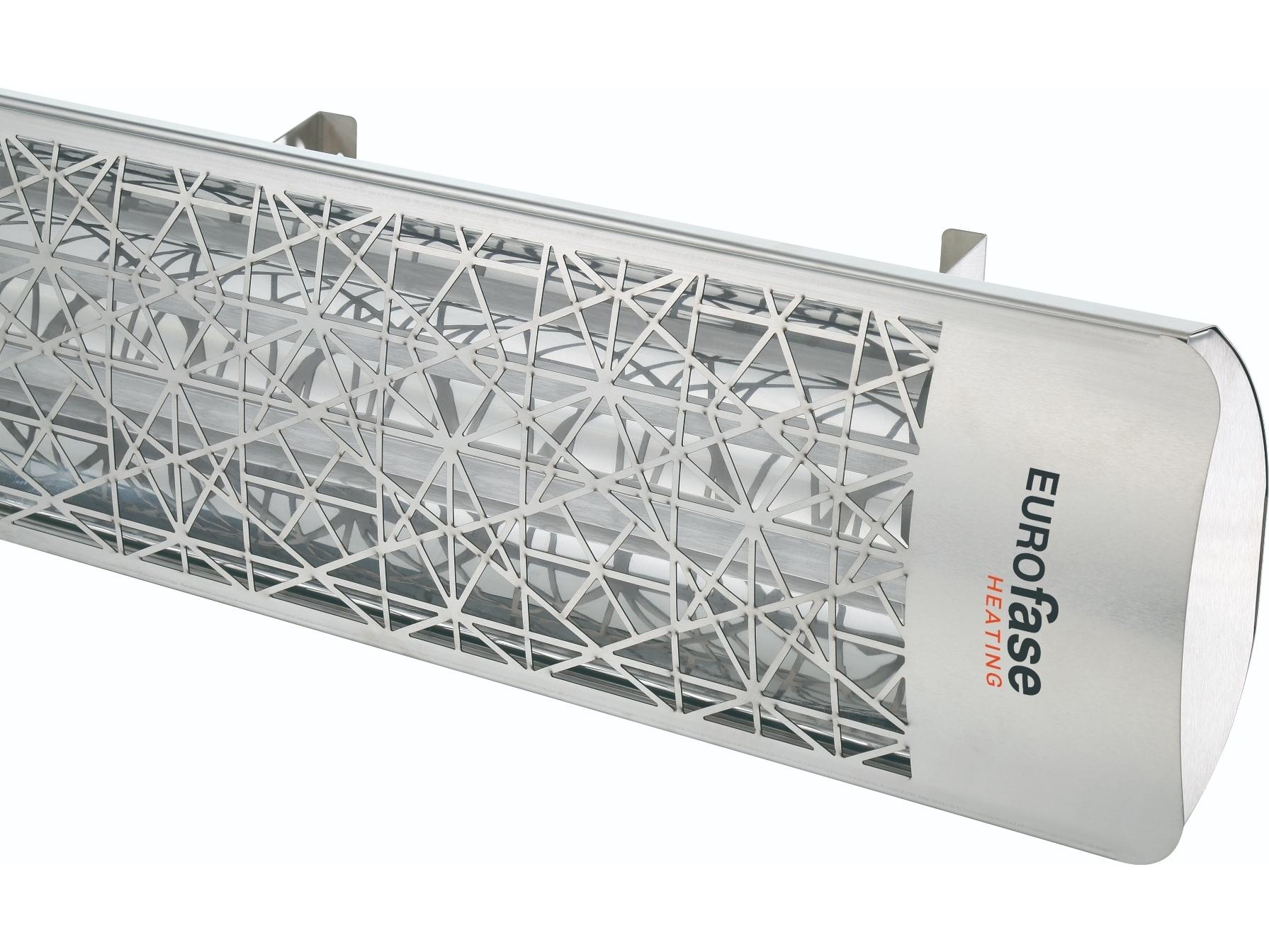 Eurofase Heating 4000 Watt Electric Infrared Dual Element Outdoor Heater Decor Plate Astra 240V