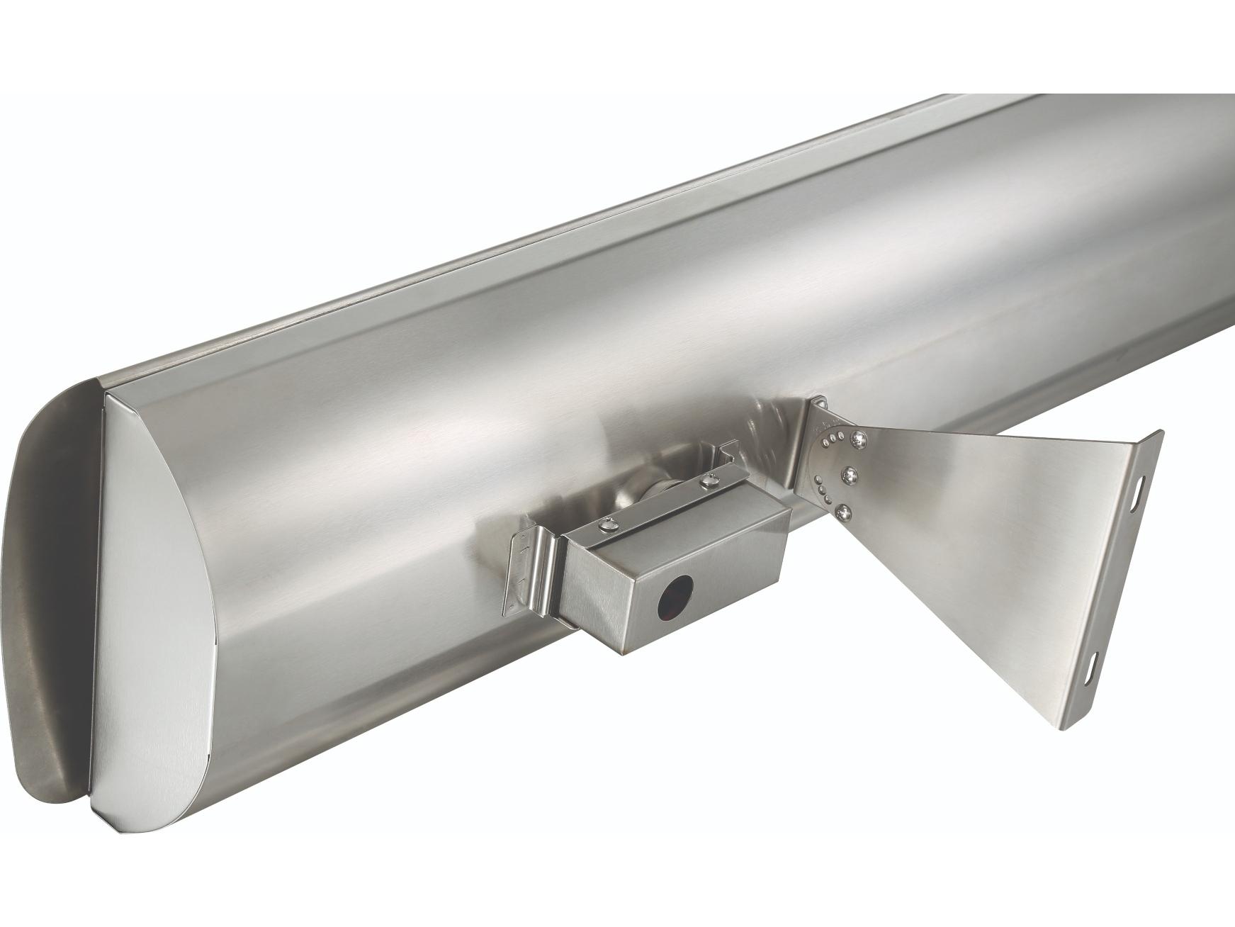 Eurofase Heating 4000 Watt Electric Infrared Dual Element Outdoor Patio Heater Decor Plate Brix 240V