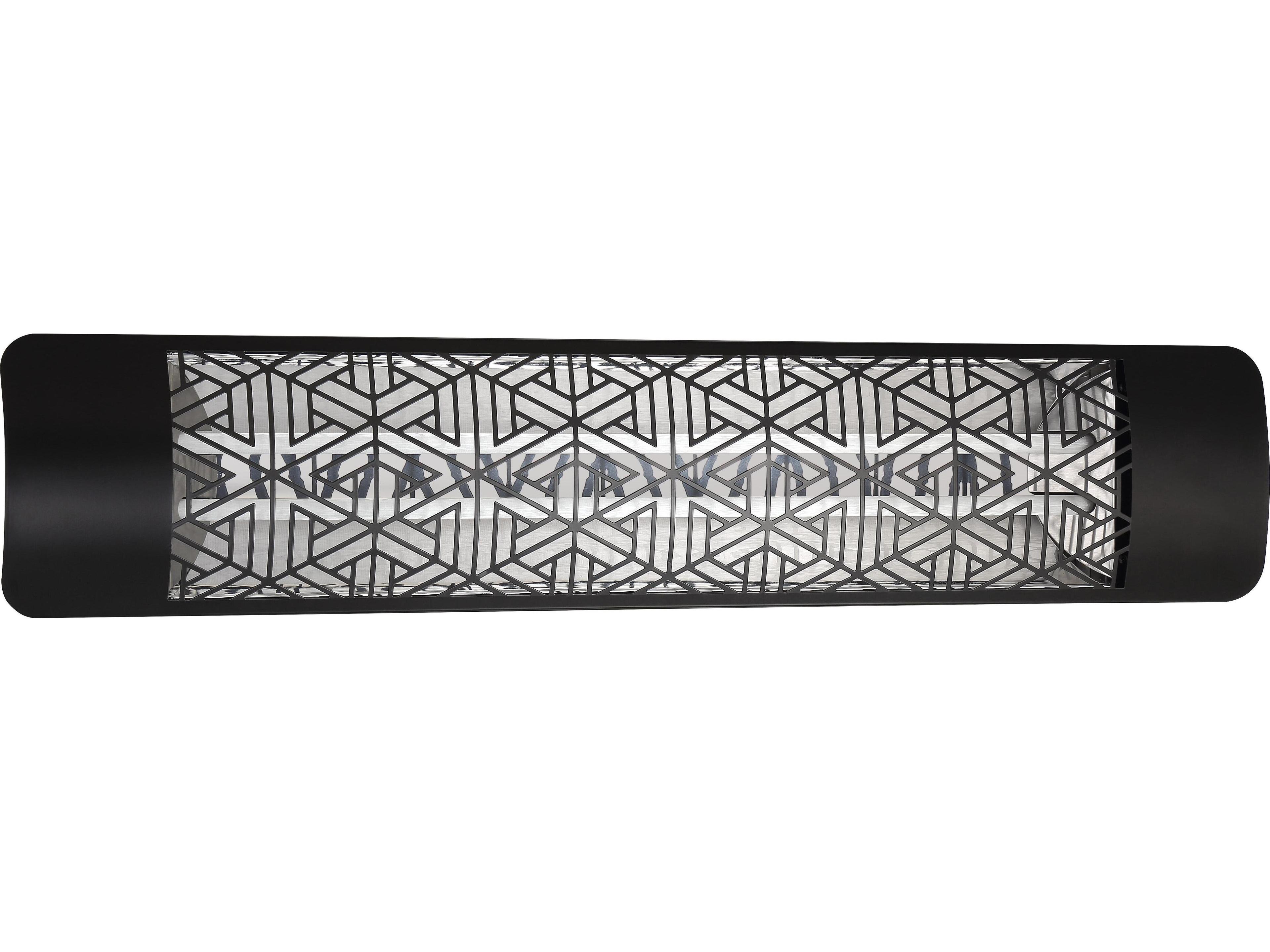 Eurofase Heating 5000 Watt Electric Infrared Dual Element Outdoor Patio Heater Decor Plate Mason 240V