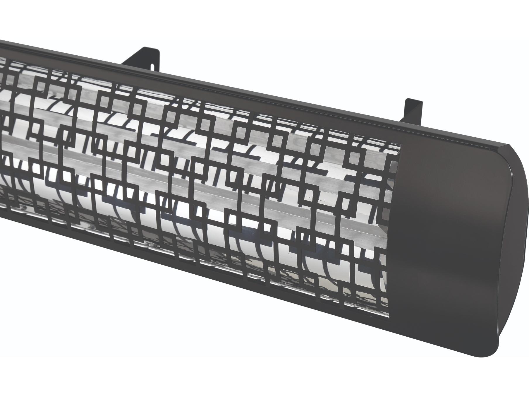 Eurofase Heating 5000 Watt Electric Infrared Dual Element Outdoor Heater Decor Plate Brix 240V