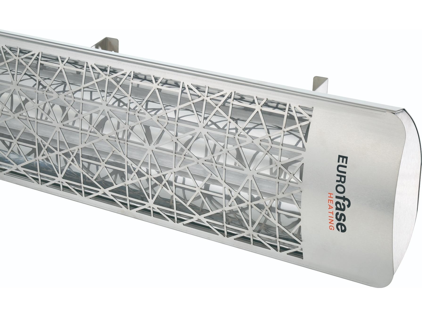 Eurofase Heating 5000 Watt Electric Infrared Dual Element Outdoor Patio Heater Decor Plate Astra 240V