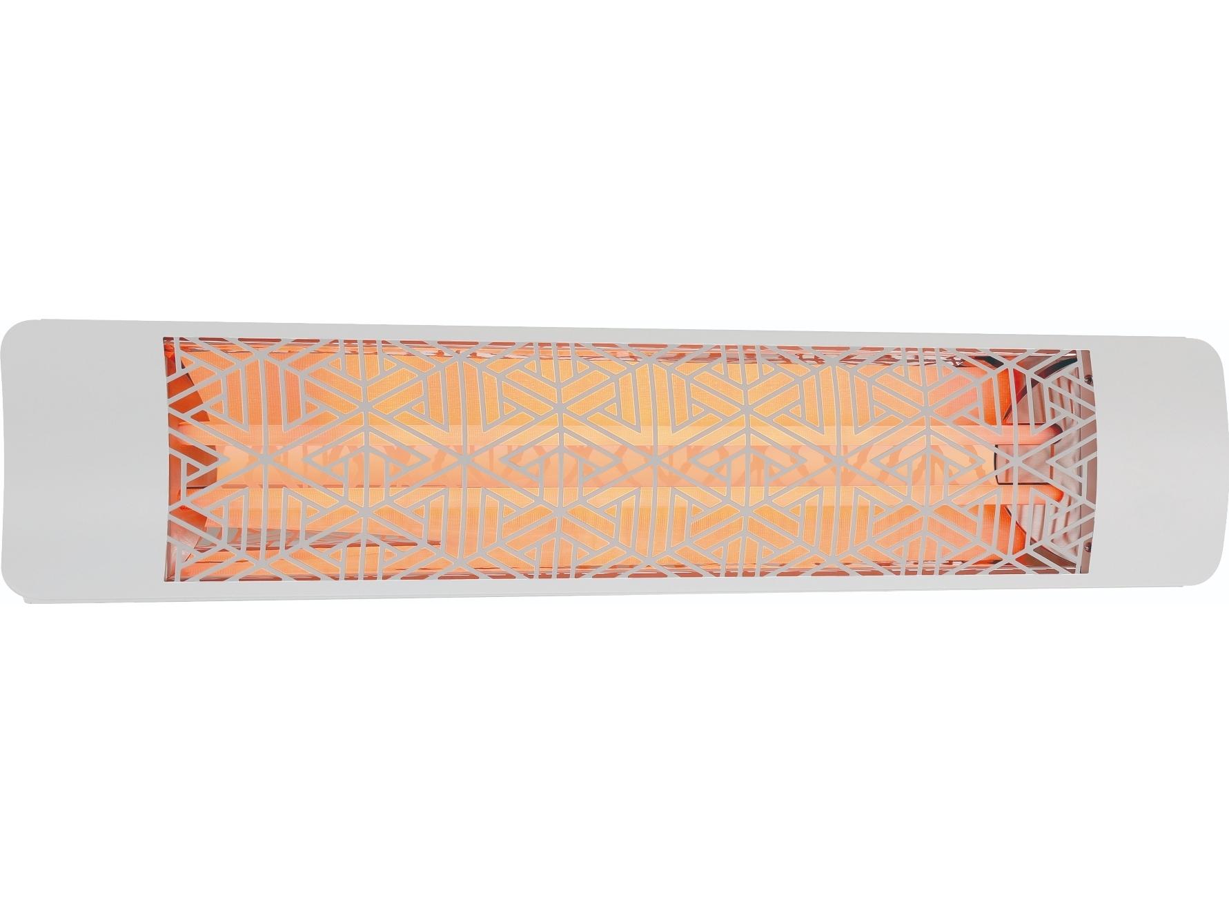 Eurofase Heating 5000 Watt Electric Infrared Dual Element Patio Heater Decor Plate Mason 277V