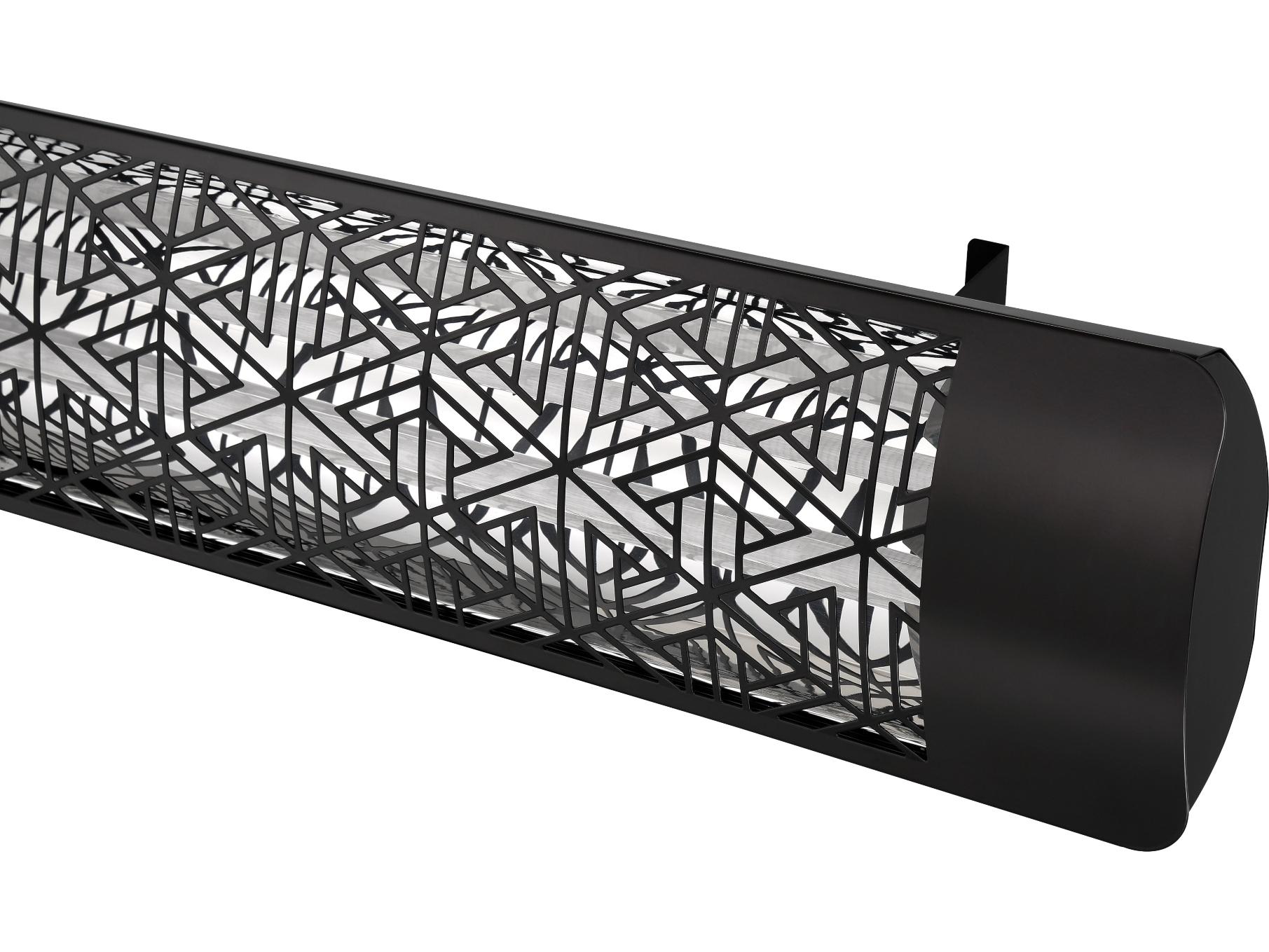 Eurofase Heating 6000 Watt Electric Infrared Dual Element Outdoor Patio Heater Decor Plate Mason 240V