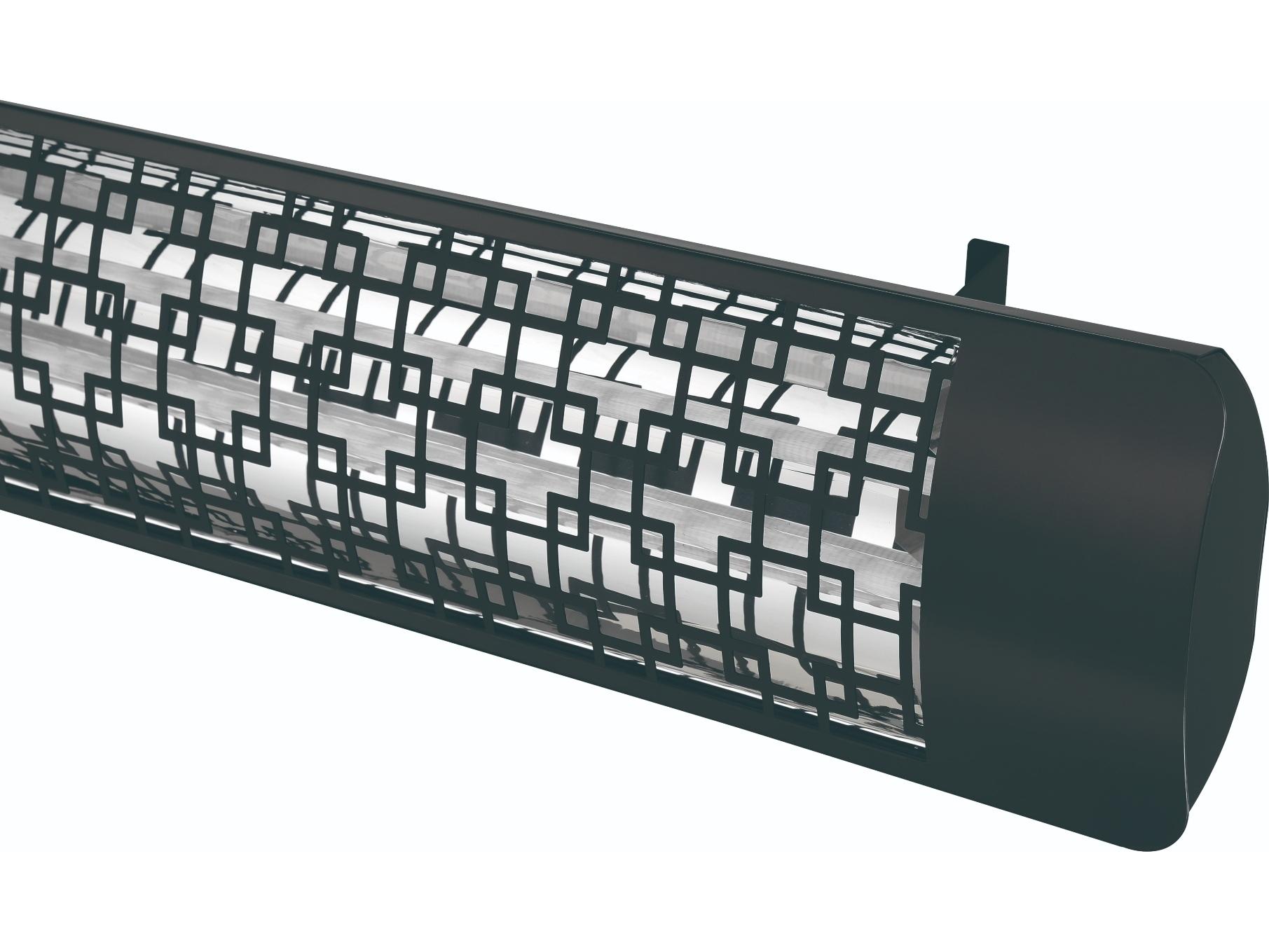 Eurofase Heating 6000 Watt Electric Infrared Dual Element Outdoor Patio Heater Decor Plate Brix 240V