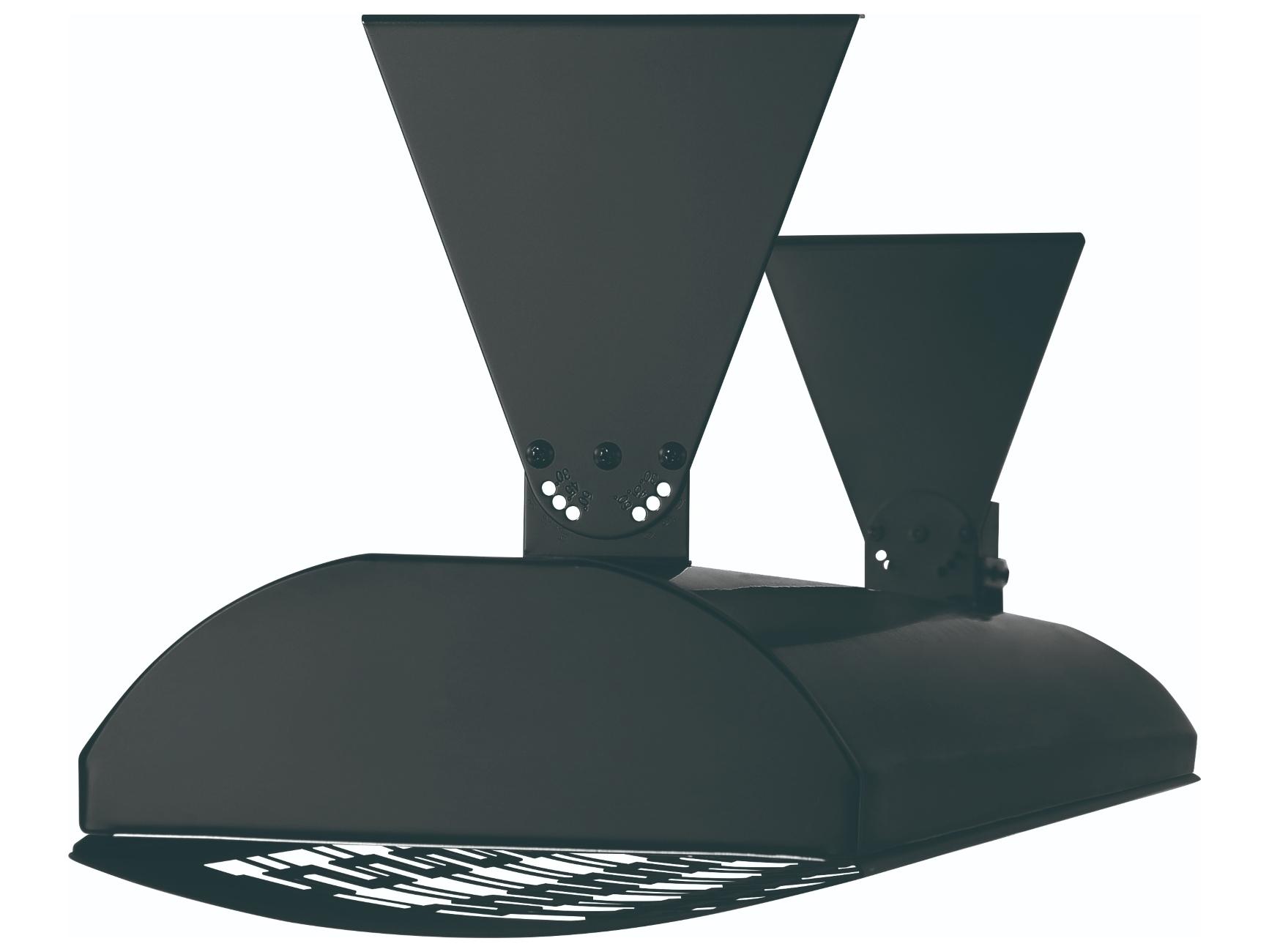 Eurofase Heating 6000 Watt Electric Infrared Dual Element Outdoor Patio Heater Decor Plate Brix 240V