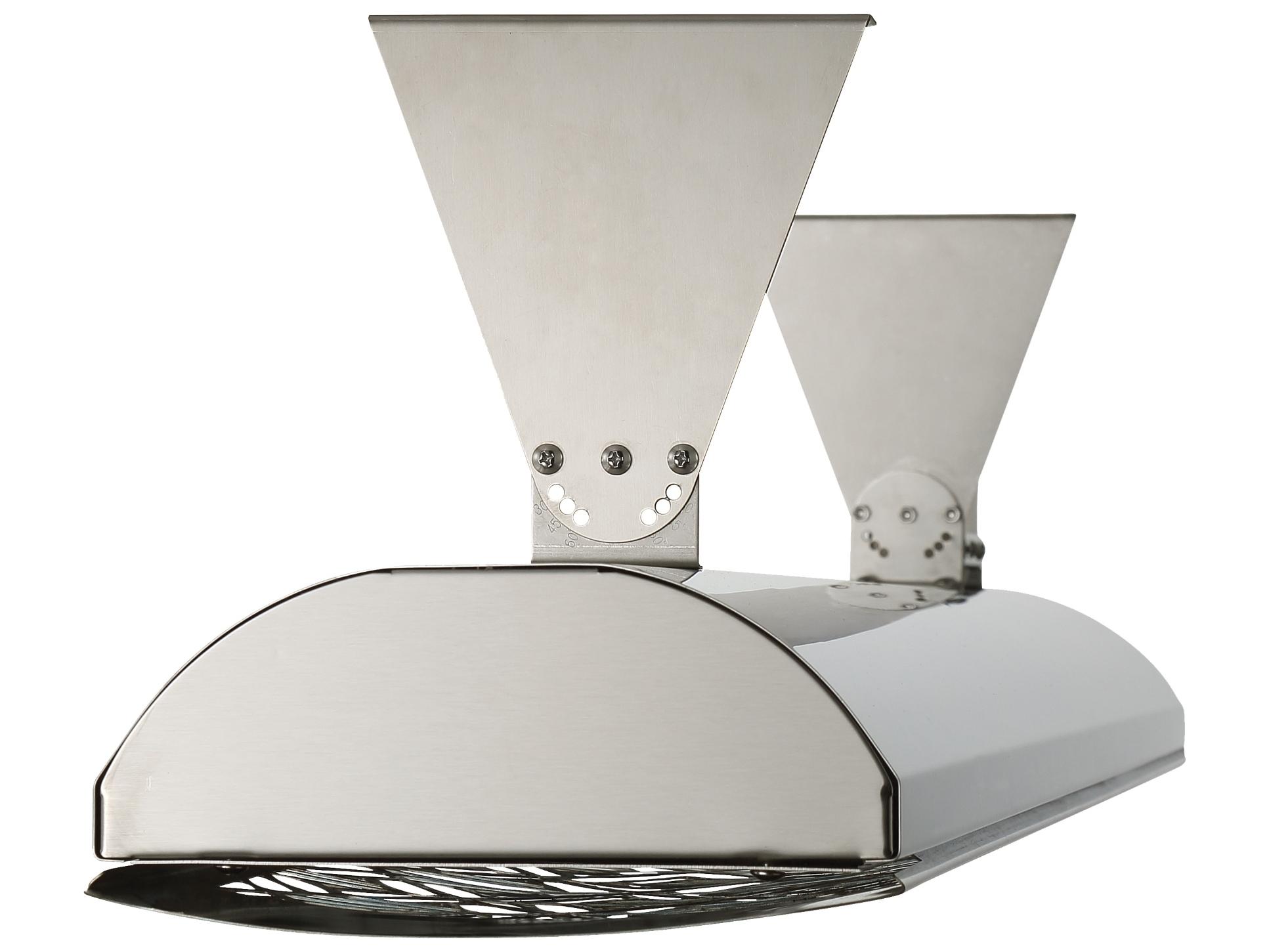 Eurofase Heating 6000 Watt Electric Infrared Dual Element Outdoor Patio Heater Decor Plate Mason 240V