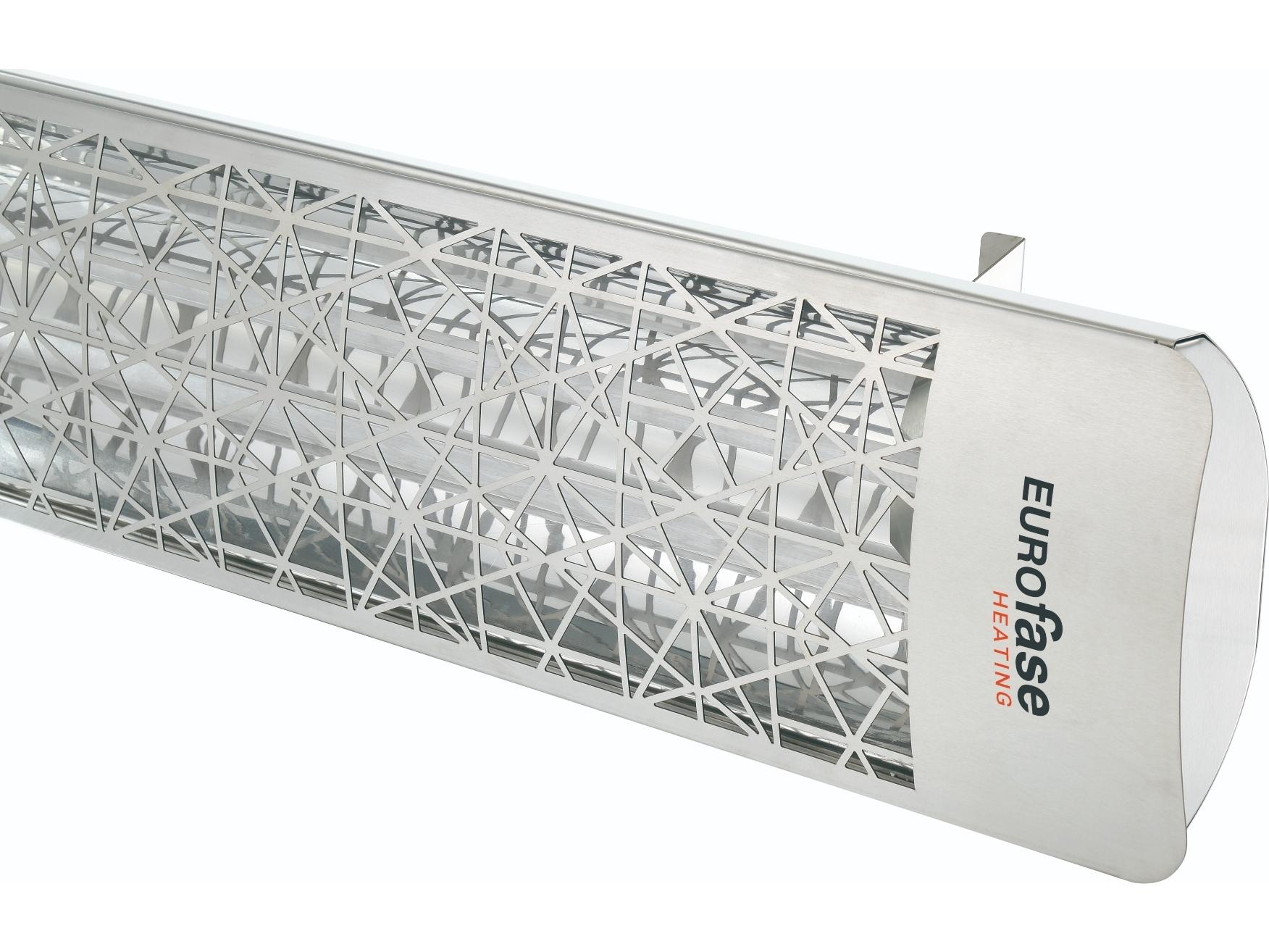 Eurofase Heating 6000 Watt Electric Infrared Dual Element Patio Heater Decor Plate Astra 240V