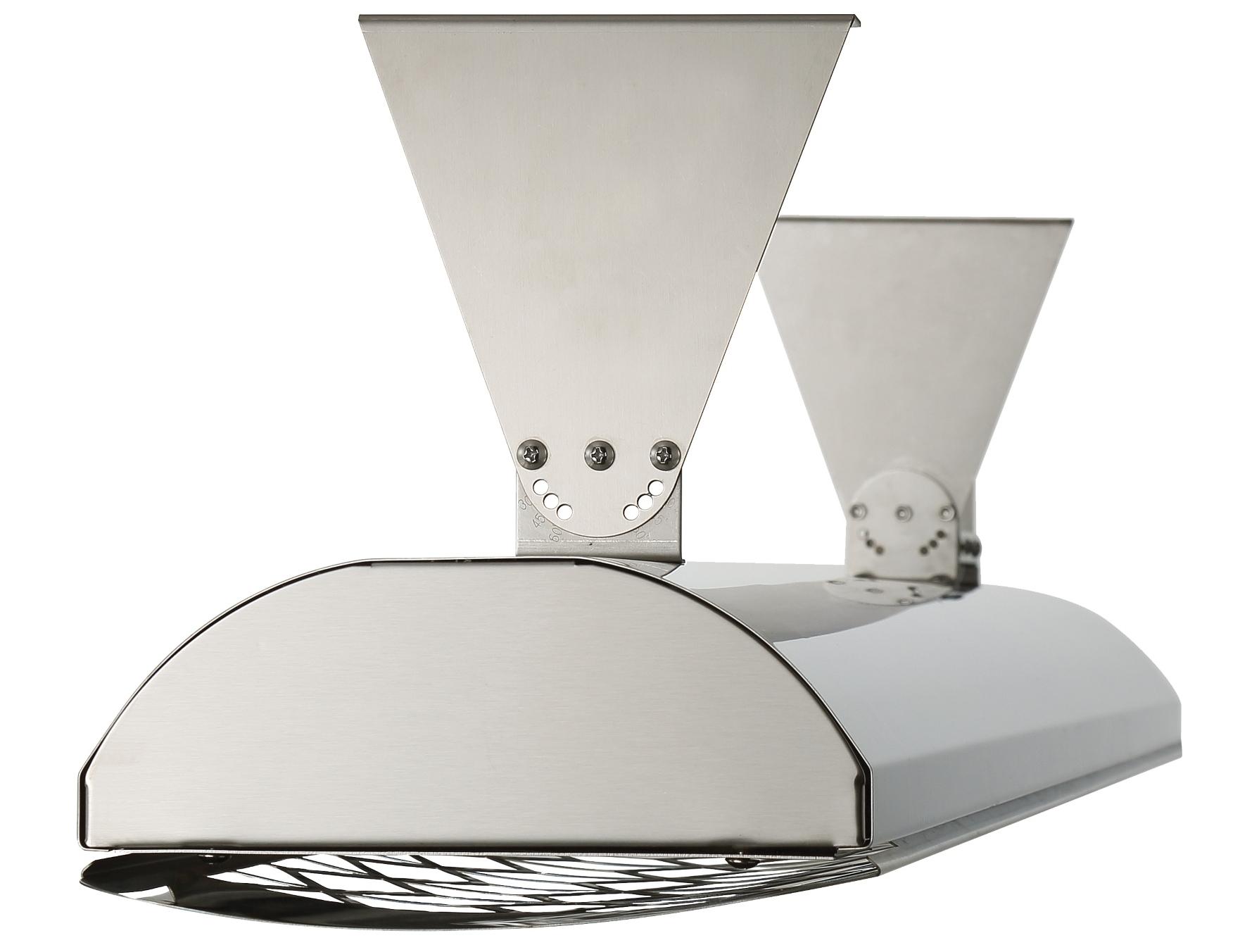 Eurofase Heating 6000 Watt Electric Infrared Dual Element Outdoor Patio Heater Decor Plate Stella 240V