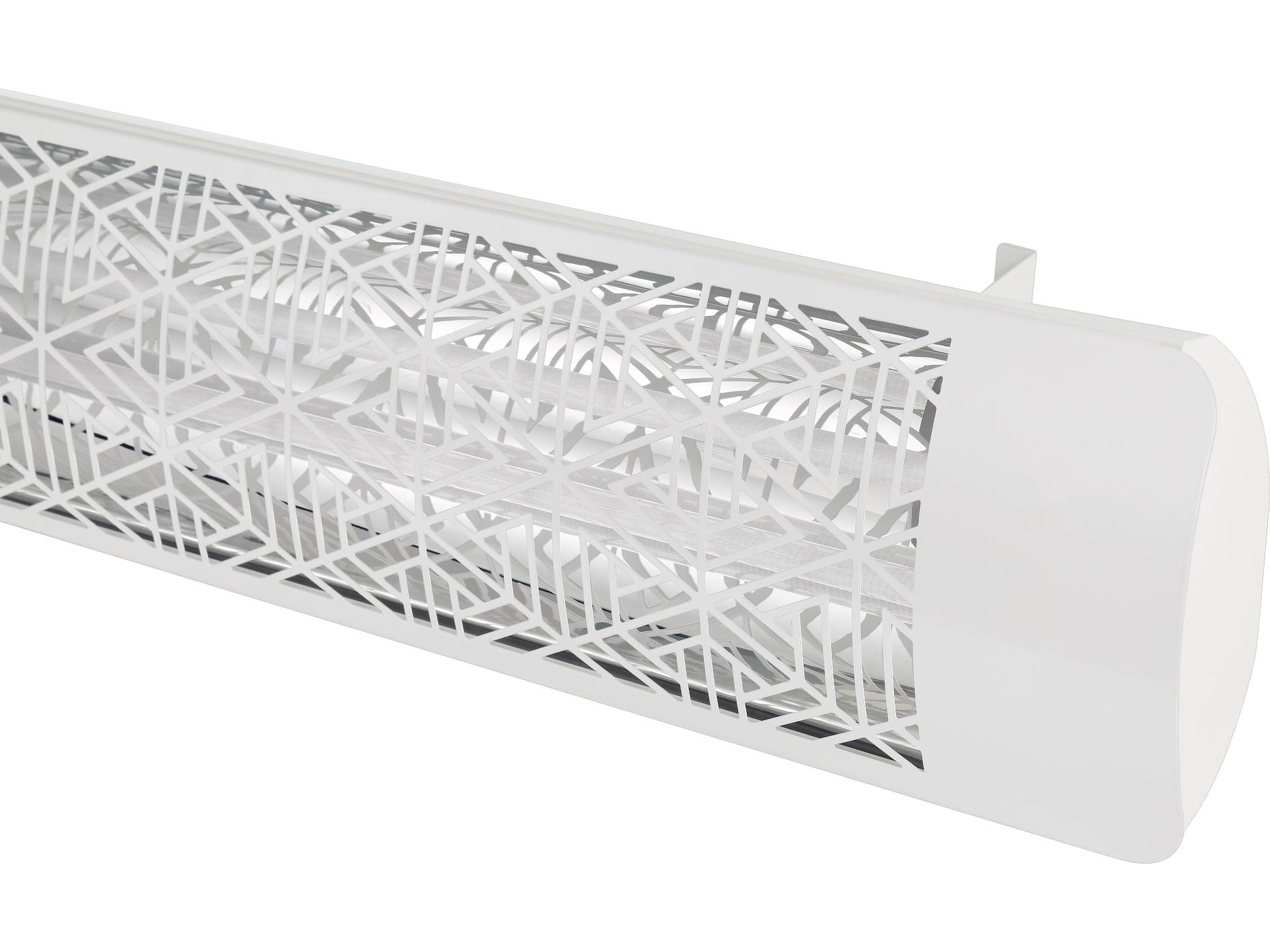 Eurofase Heating 6000 Watt Electric Infrared Dual Element Patio Heater Decor Plate Mason 240V