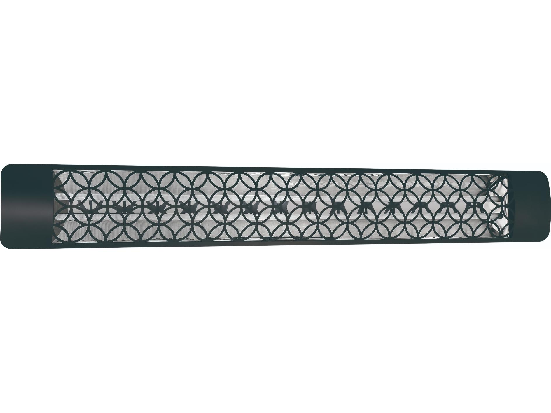 Eurofase Heating 6000 Watt Electric Infrared Dual Element Outdoor Heater Decor Plate Clover 480V