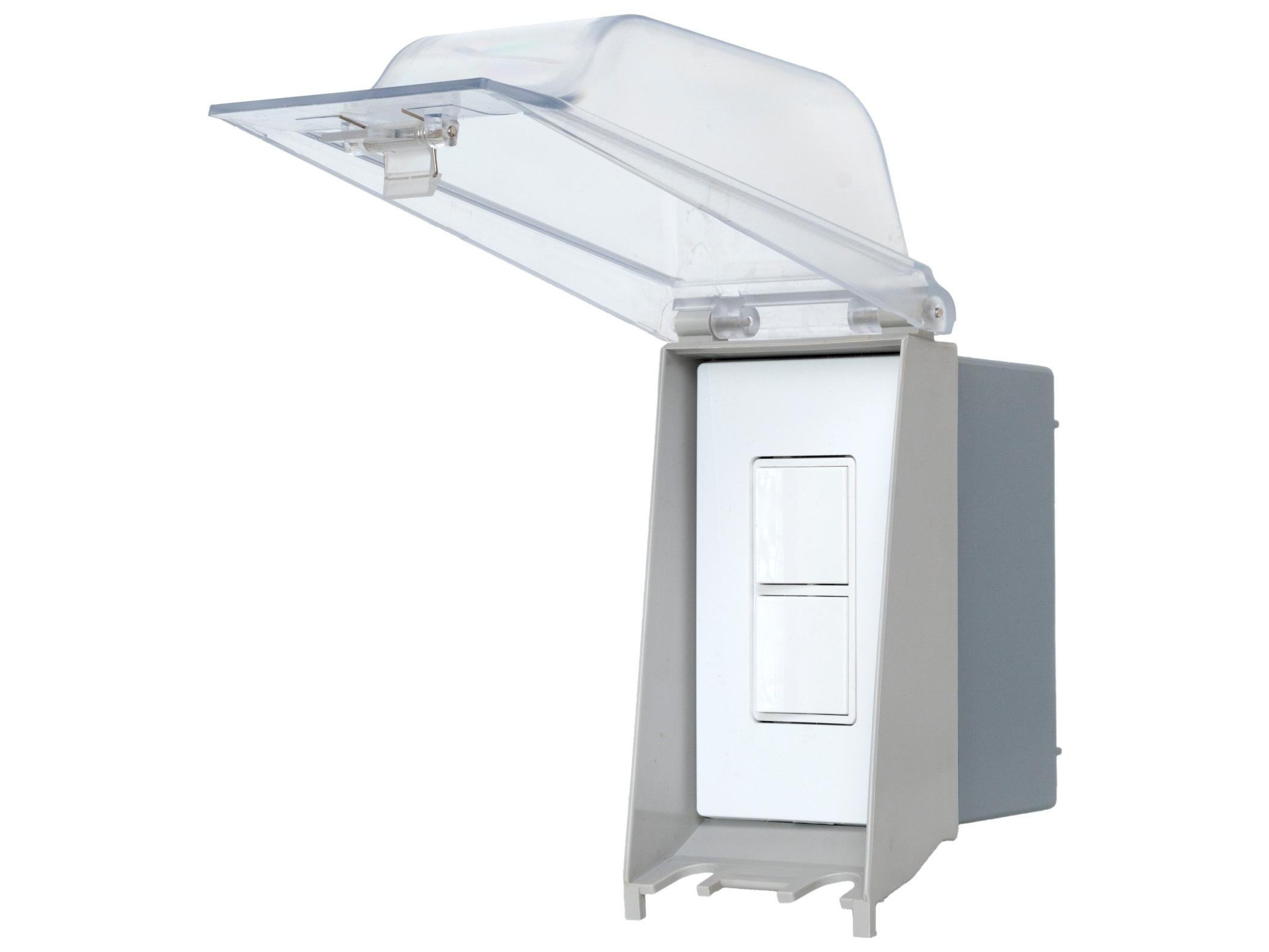 Eurofase Heating Single Duplex Switch Weatherproof Surface Mount and Gang Box 20 Amp Per Pole