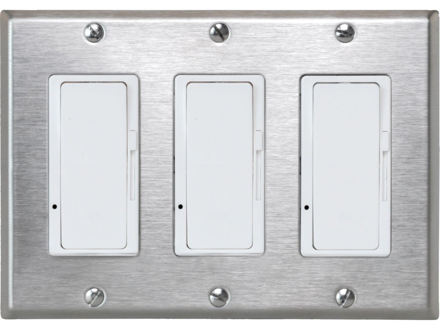 Eurofase Heating Switch EFSSPS3 On/Off Switch with Stainless Steel Plate and Box