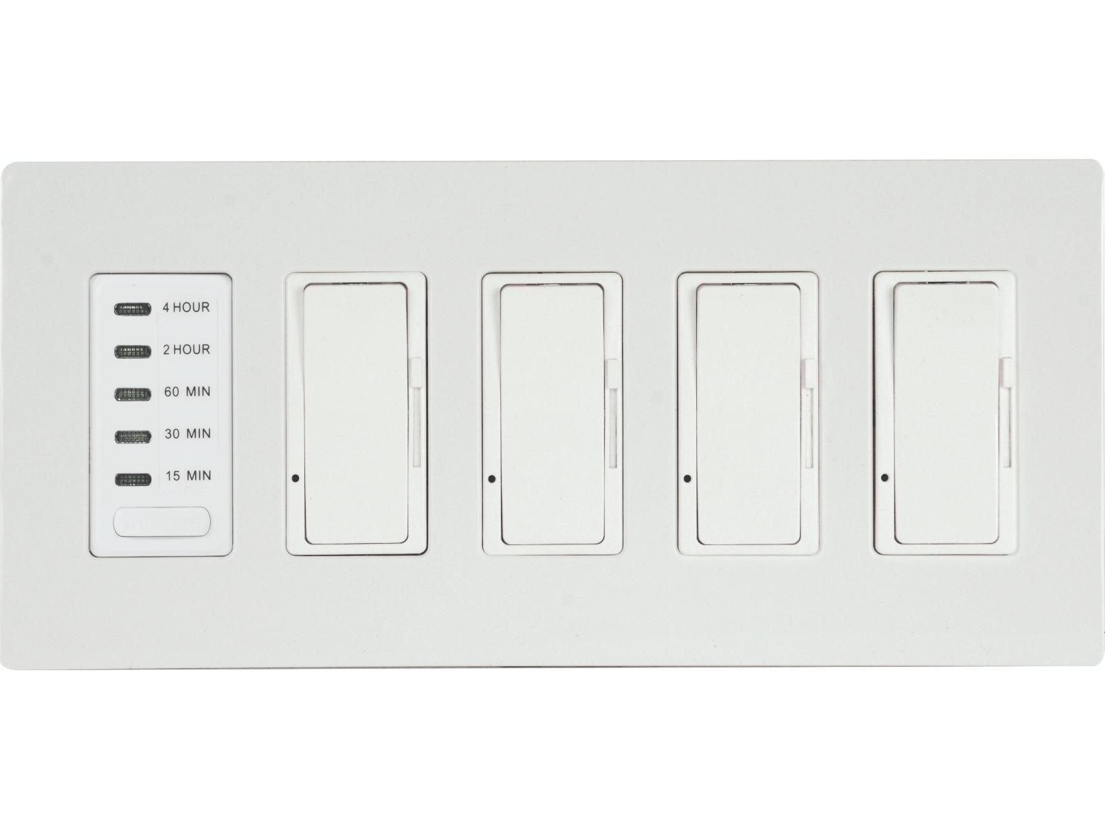 Eurofase Heating 1 Digital Timer and 4 Dimmer for Universal Relay Control Box