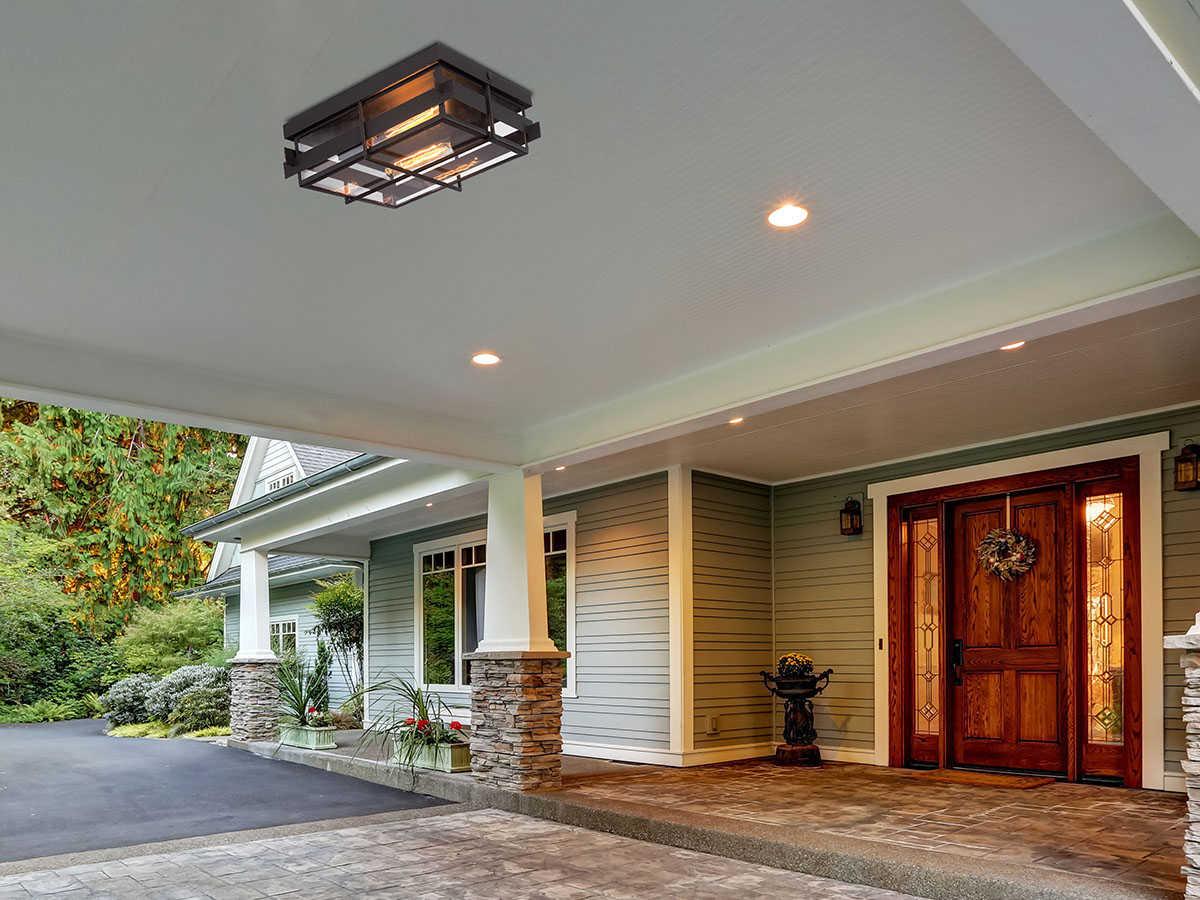 Eurofase Muller 2 - Light Outdoor Ceiling Light