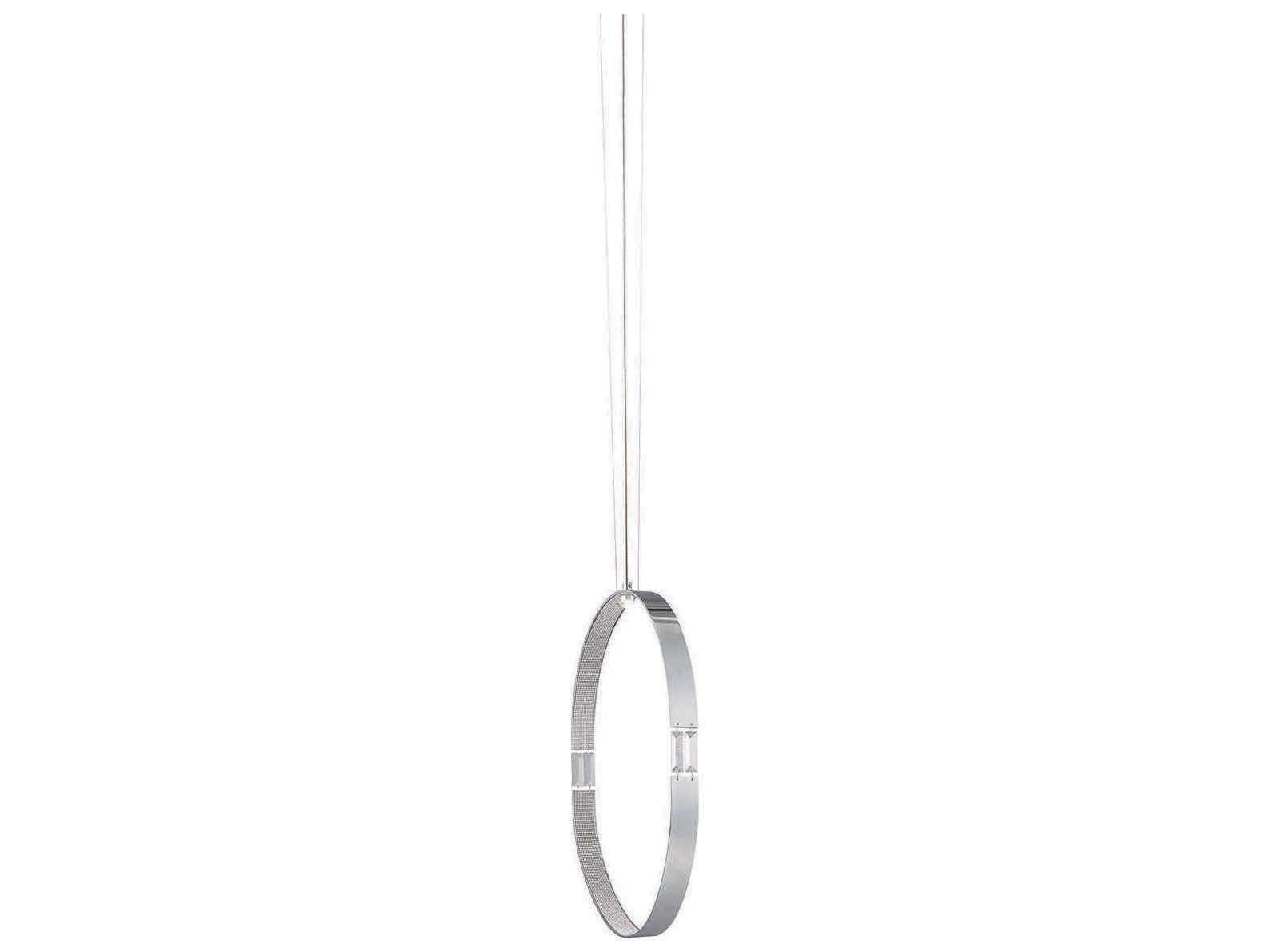 Eurofase Glade Chrome Round Pendant