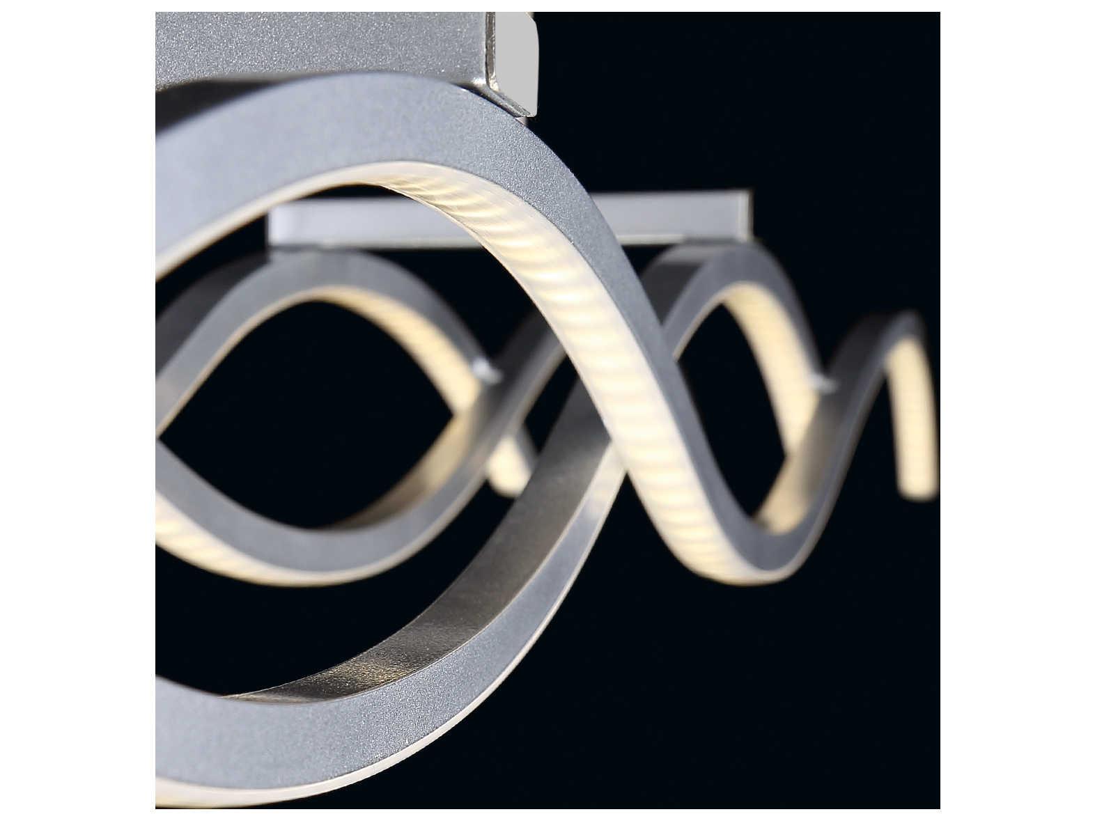 Eurofase Sly 4-Light Silver LED Linear Island Pendant