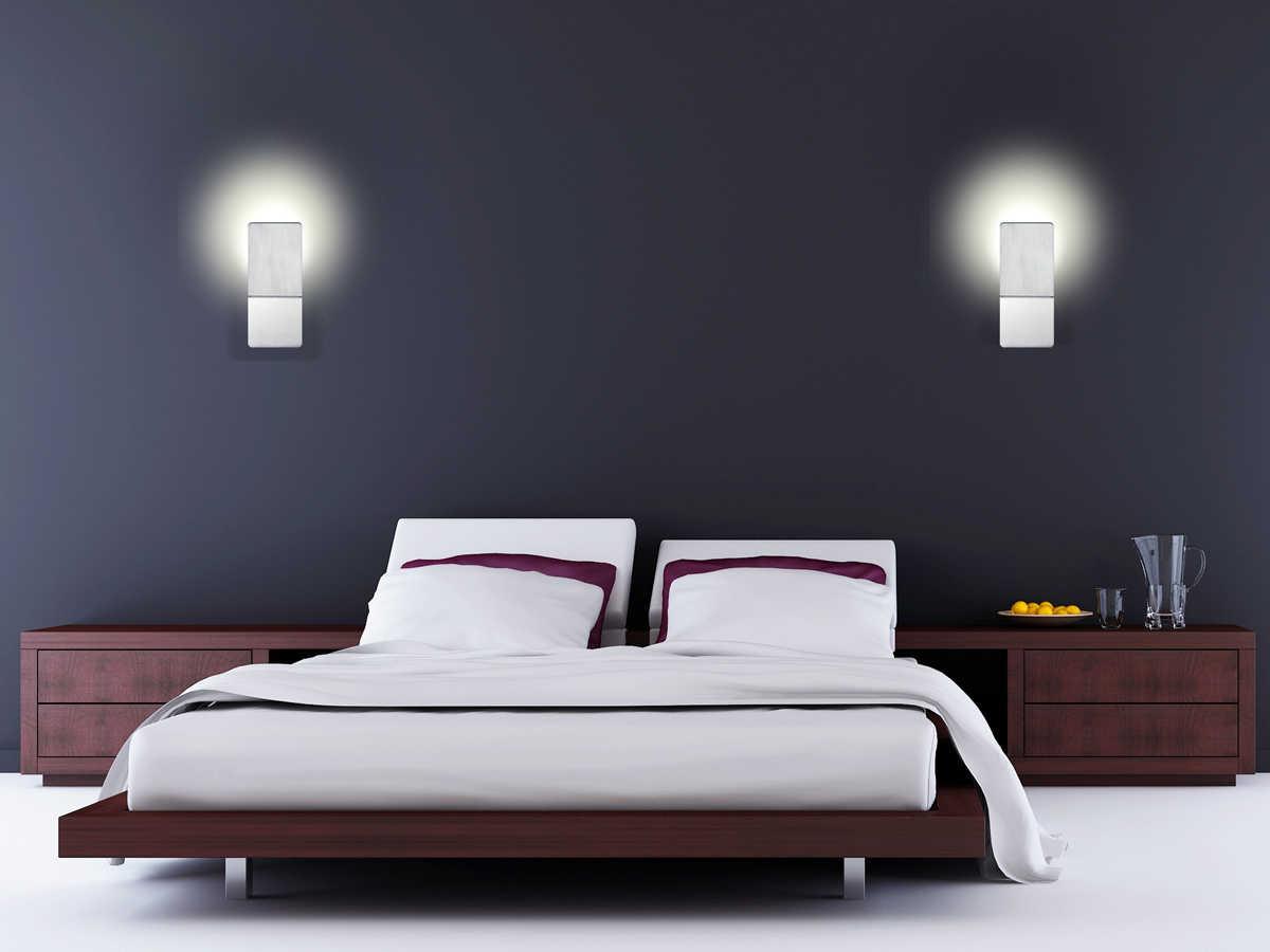 Eurofase Delroy Aluminum Silver LED Wall Sconce