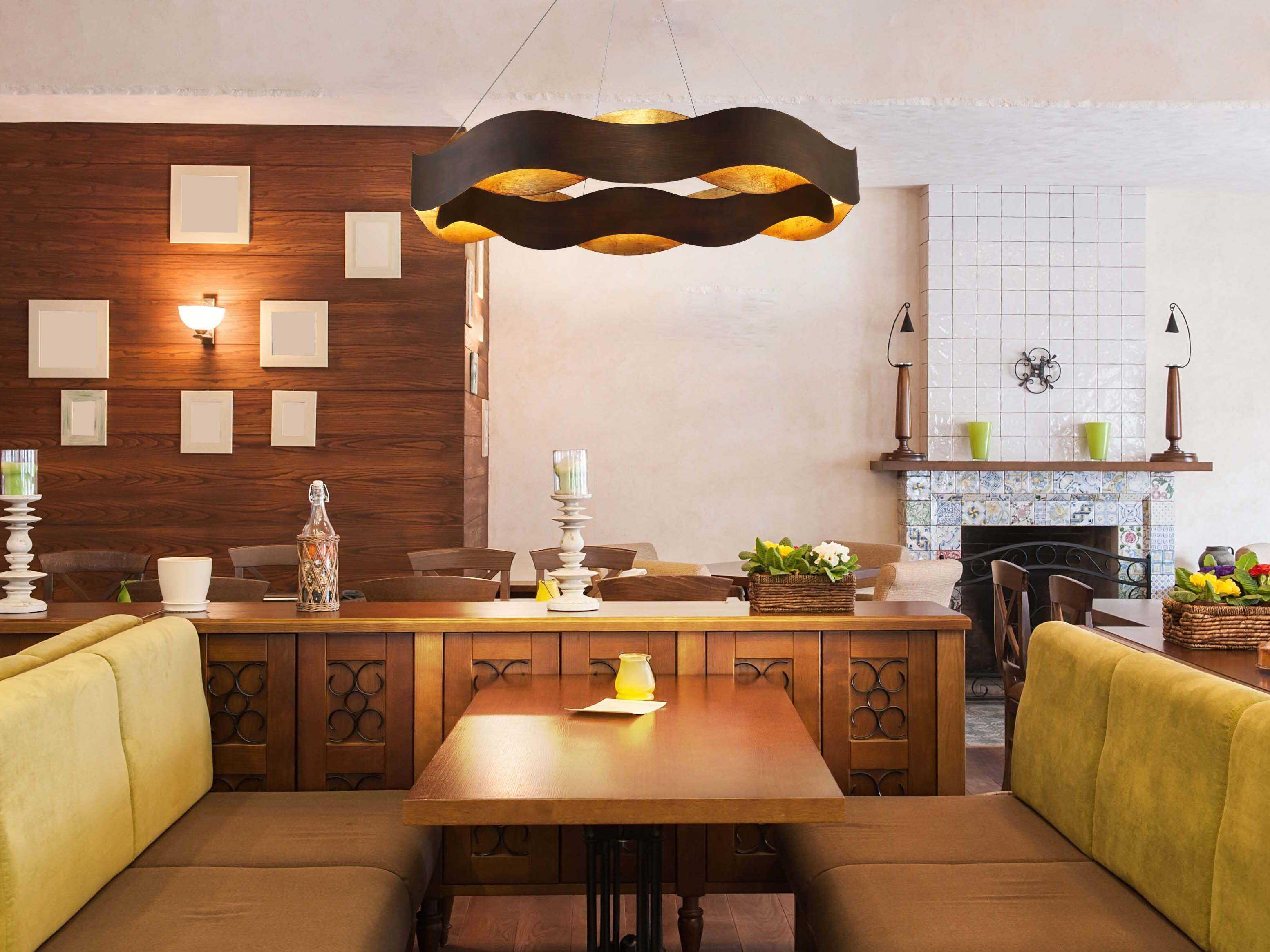 Eurofase Vaughan 1-Light Black Nickel LED Pendant