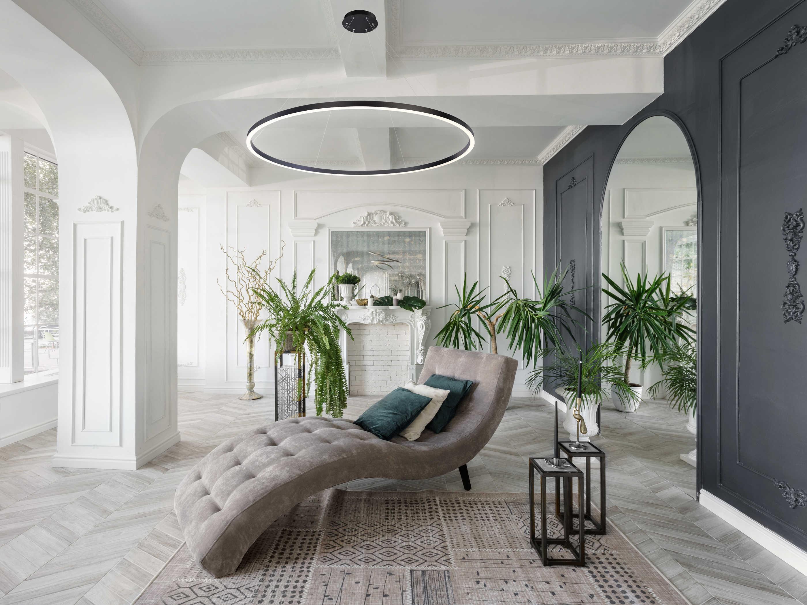 Eurofase Spunto 1-Light Matte Black LED Round Pendant