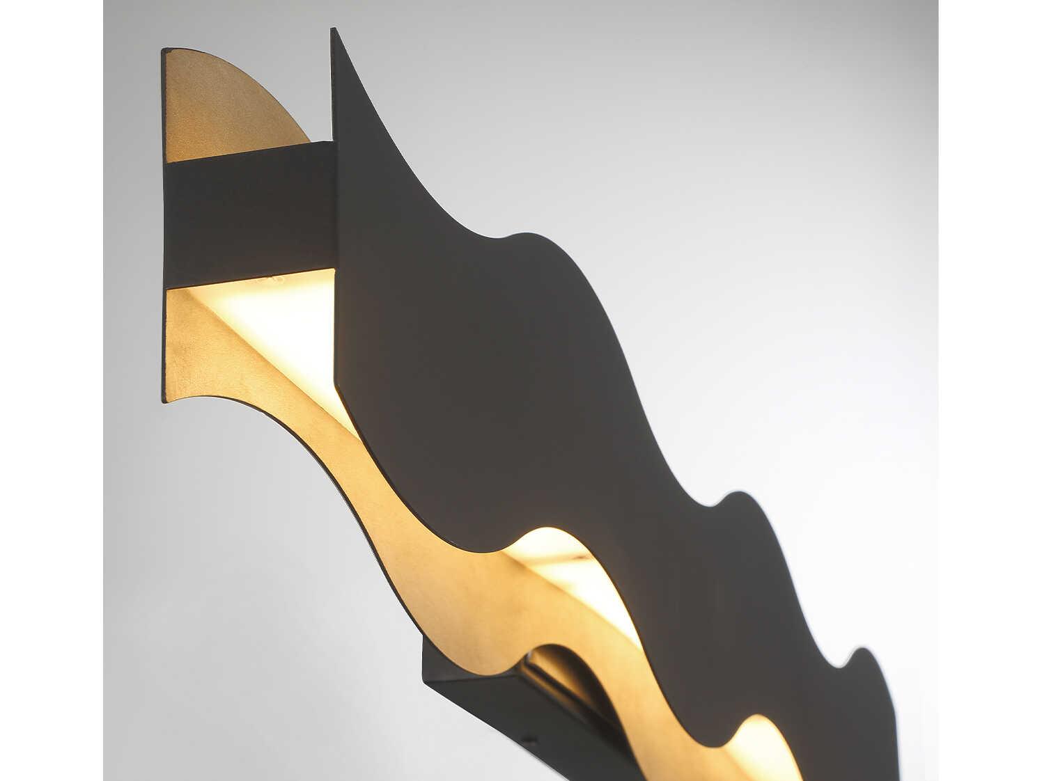 Eurofase Vaughan 1-Light Black Nickel LED Vanity Light