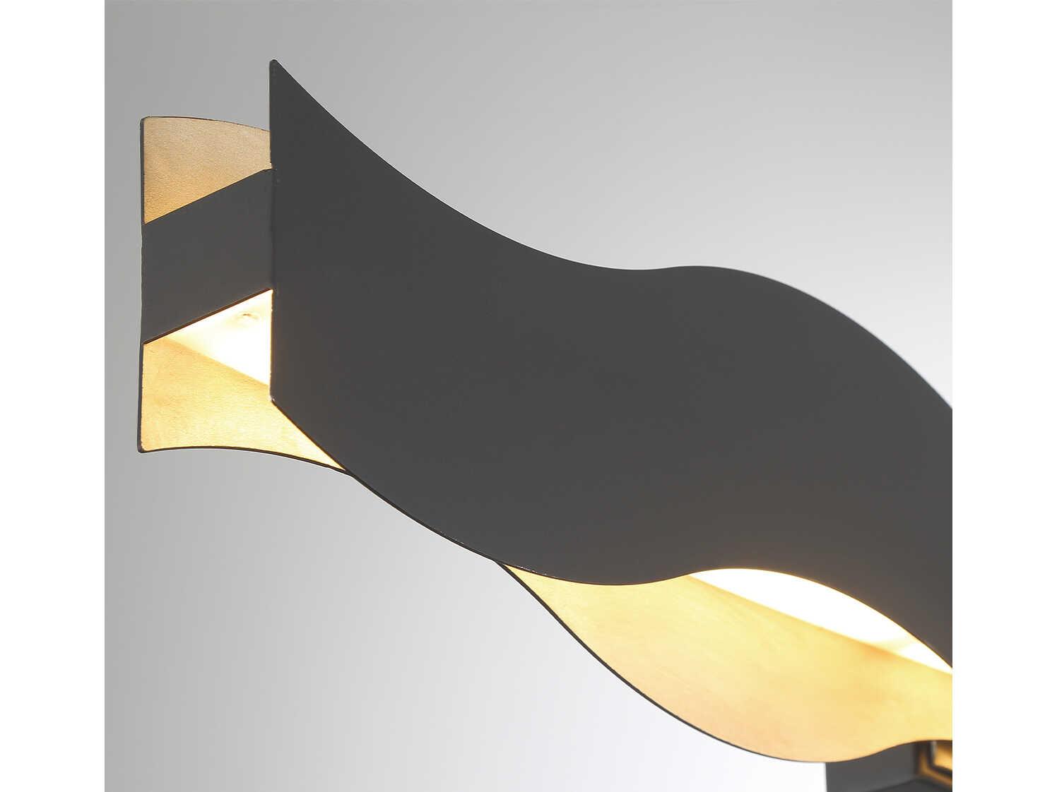 Eurofase Vaughan 1-Light Black Nickel LED Vanity Light