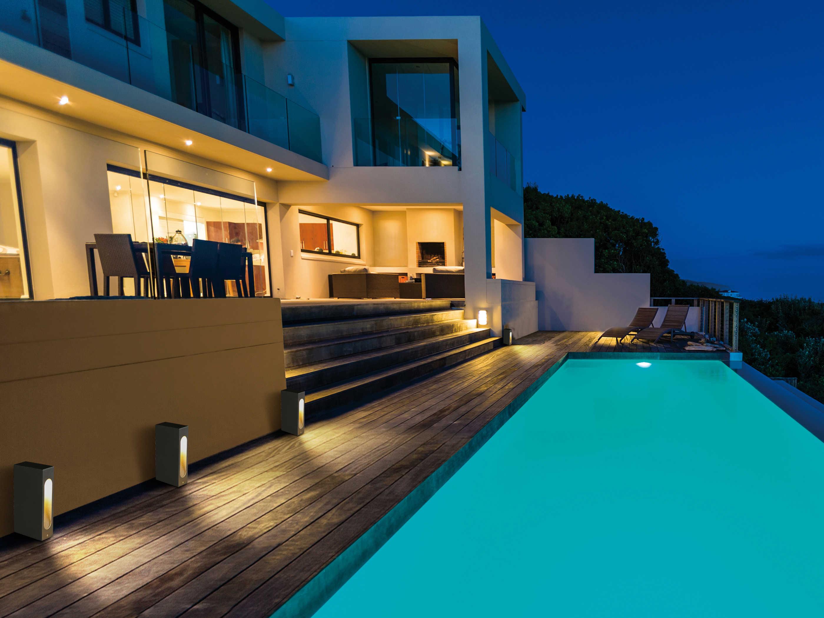 Eurofase Led Bollard 1-Light Outdoor Path Light