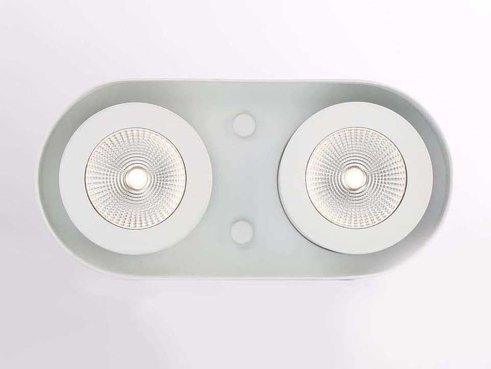 Eurofase Nymark 2-Light White LED Round Flush Mount