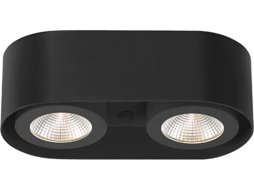 Eurofase Nymark Black Round Flush Mount