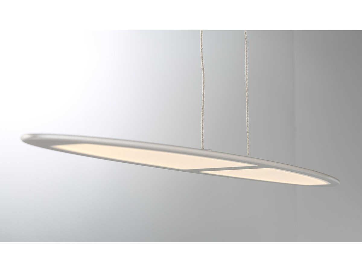 Eurofase Ormont Brushed Nickel LED Linear Island Pendant