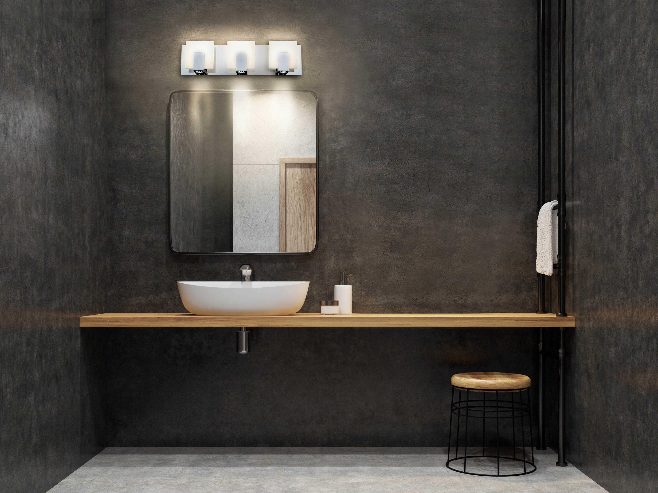 Eurofase Canmore 3-Light Chrome LED Vanity Light