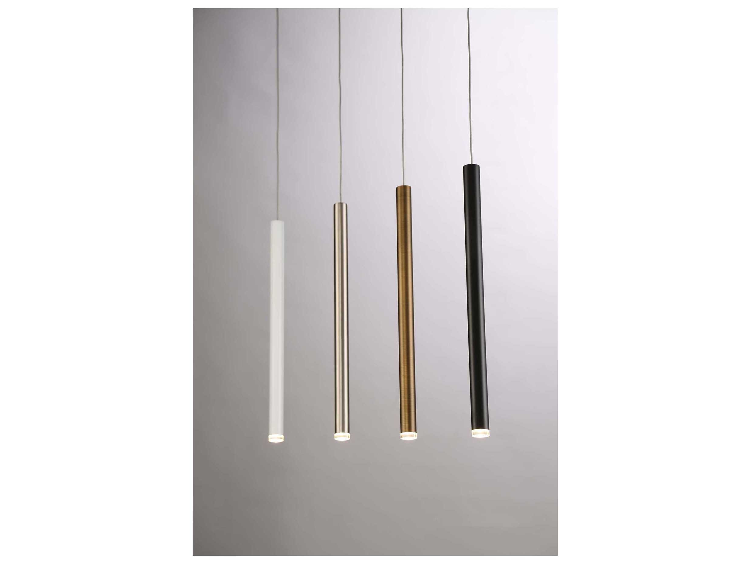 Eurofase Navada Black LED Cylinder Mini Pendant