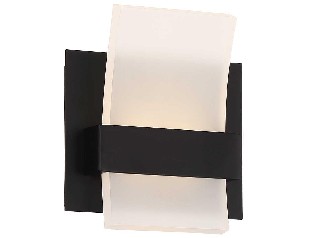 Eurofase Cambridge 1-Light Black LED Wall Sconce